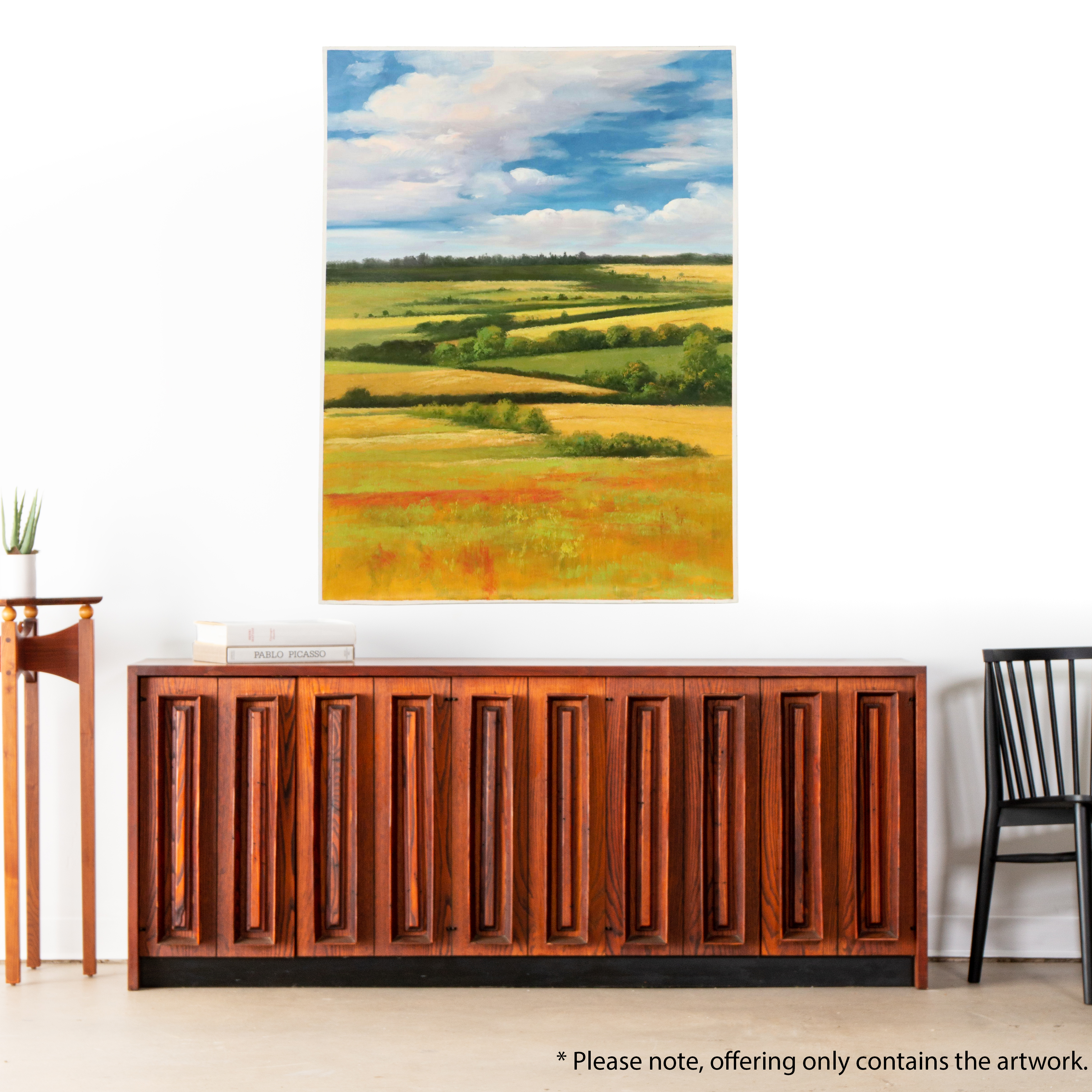 Xie Landscape Oil Painting, 21st Century