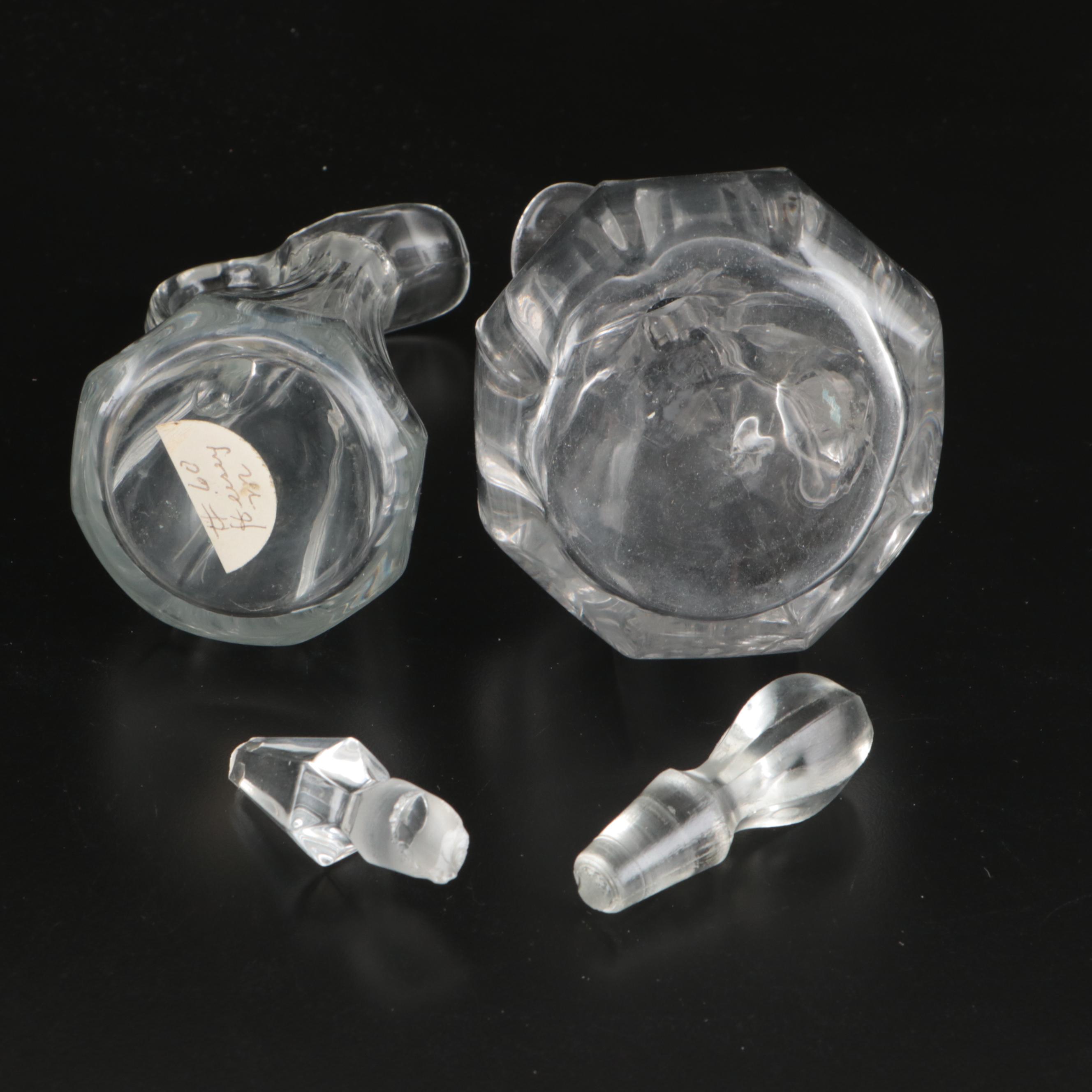 Heisey Creamers and Cruets with Other Glass Tableware, 20th Century