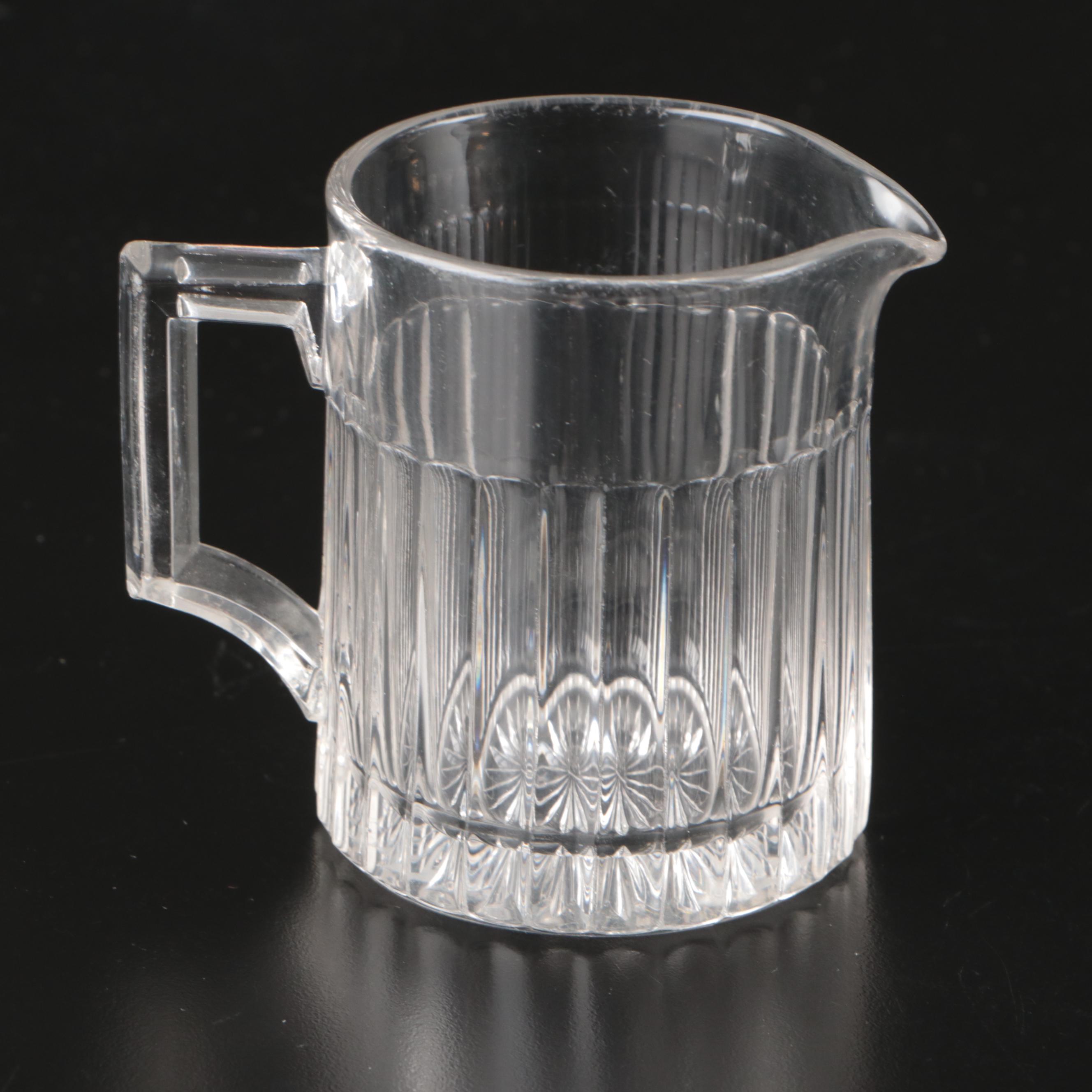 Heisey Creamers and Cruets with Other Glass Tableware, 20th Century