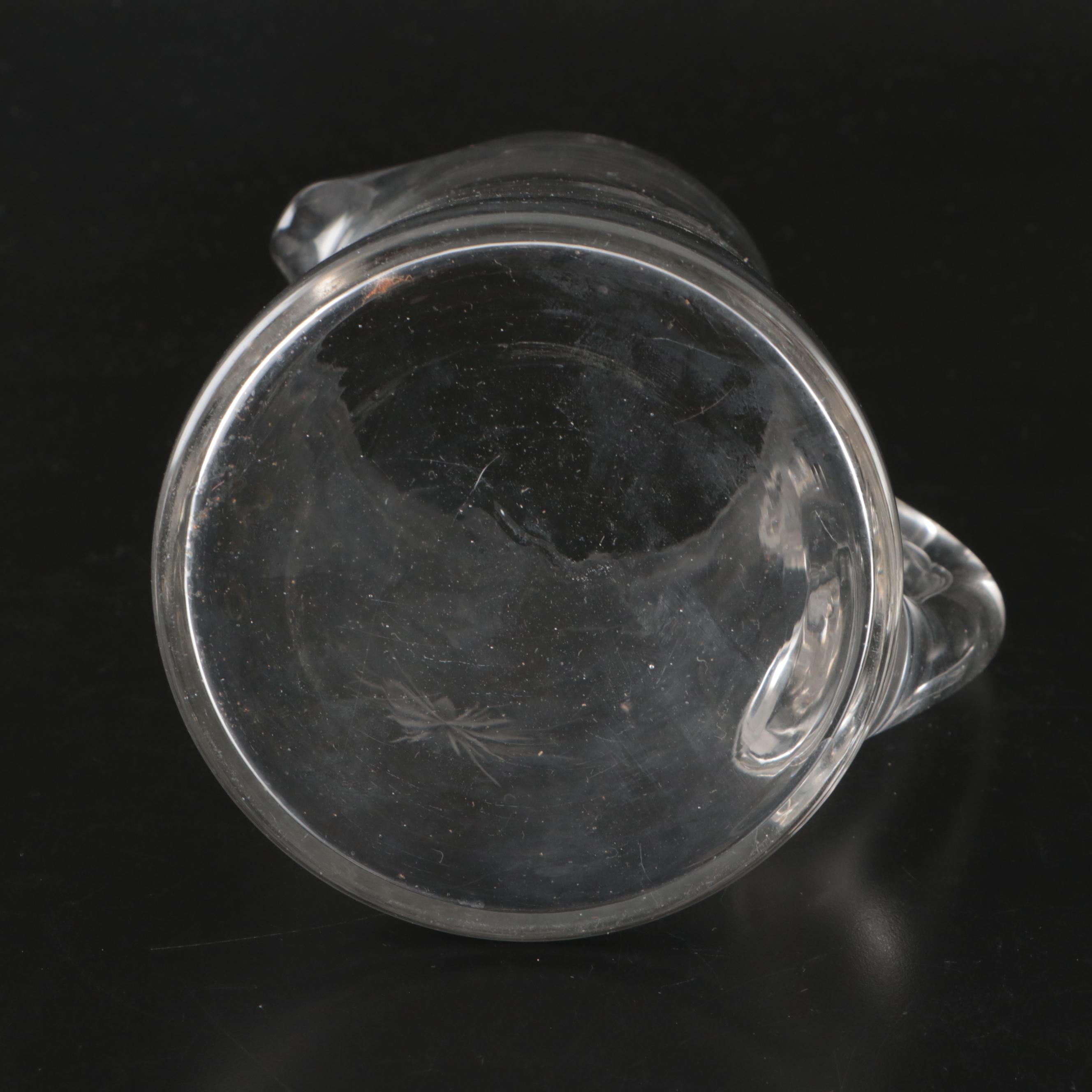 Heisey Creamers and Cruets with Other Glass Tableware, 20th Century