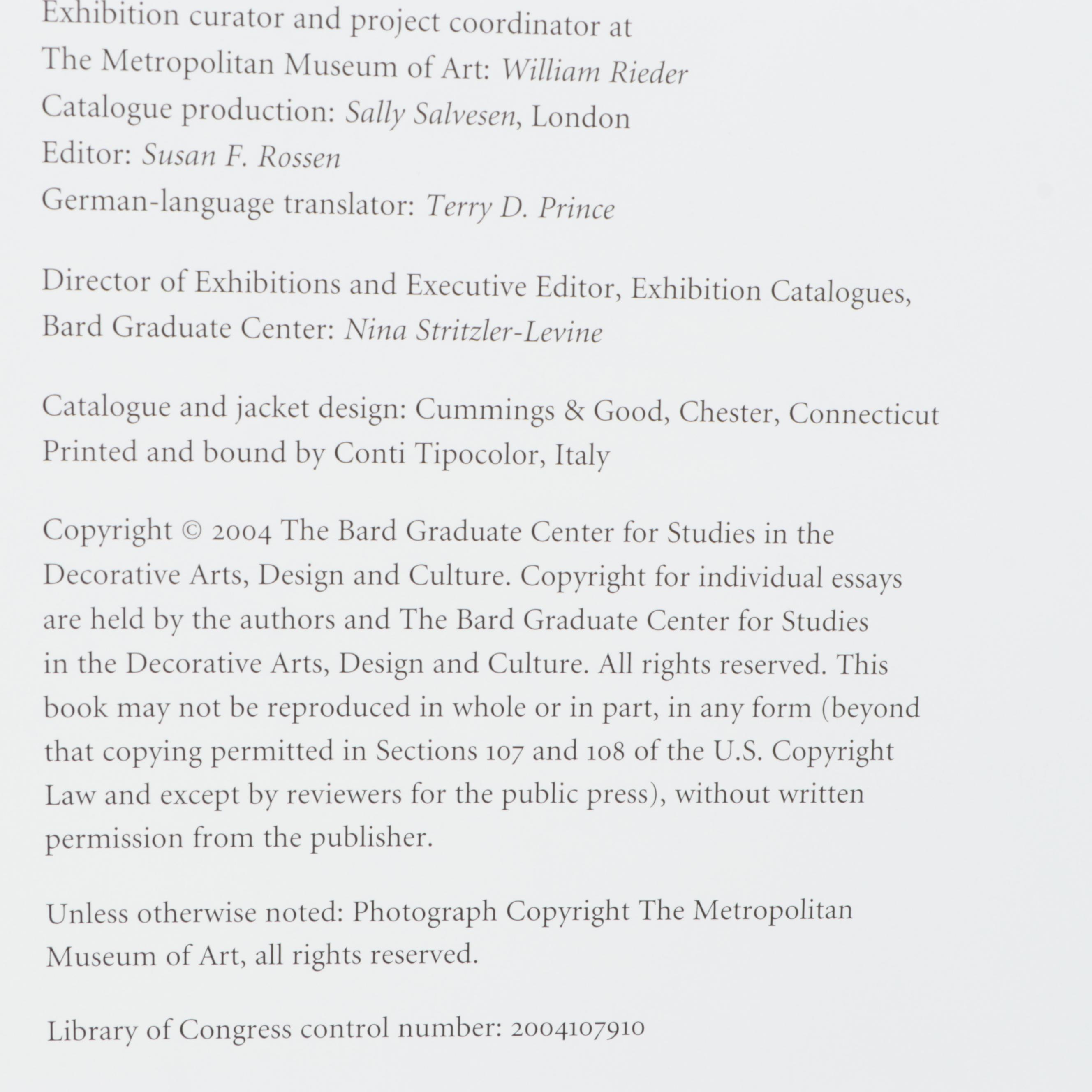 "George Washington's Chinaware" by Susan Detweiler and More Reference Books