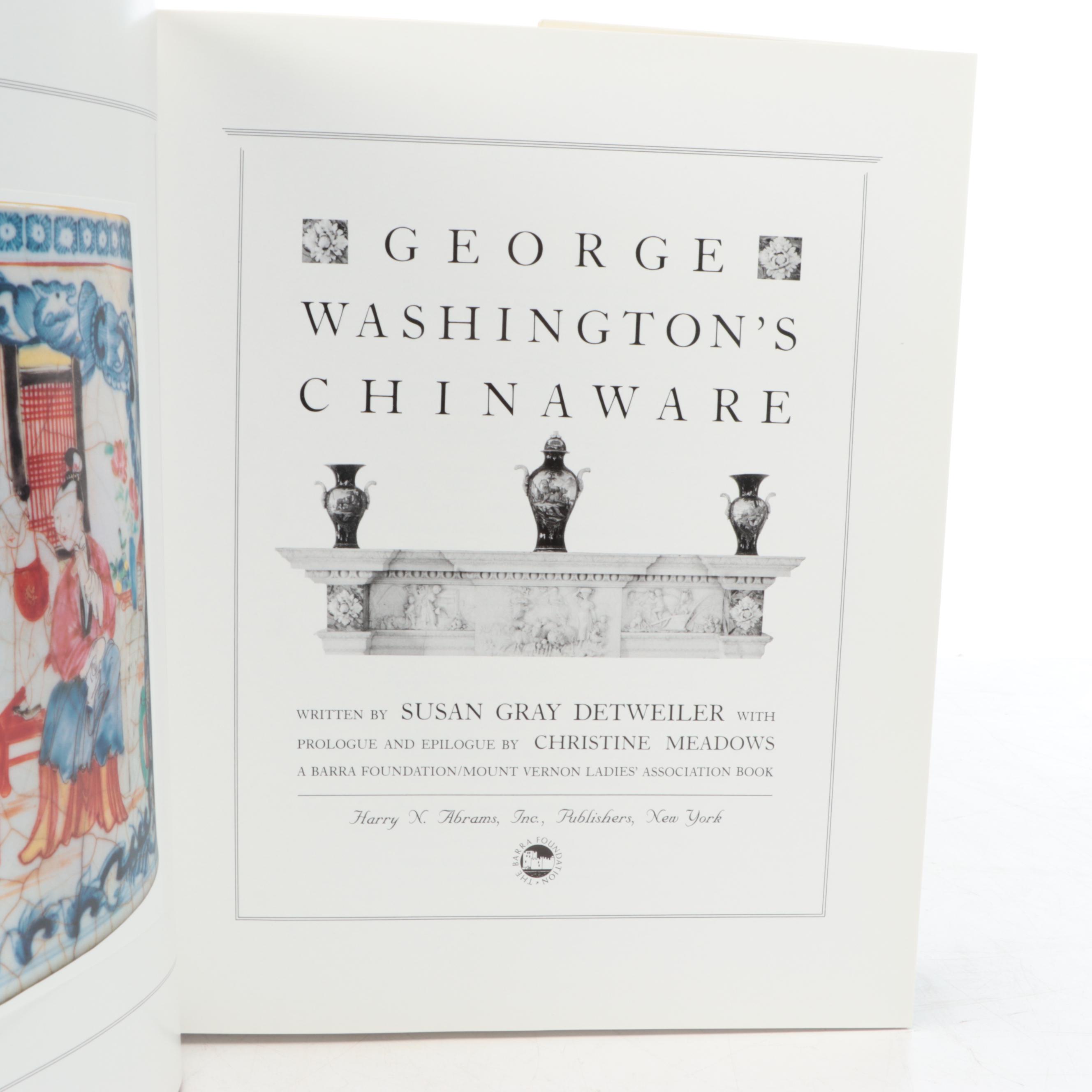 "George Washington's Chinaware" by Susan Detweiler and More Reference Books