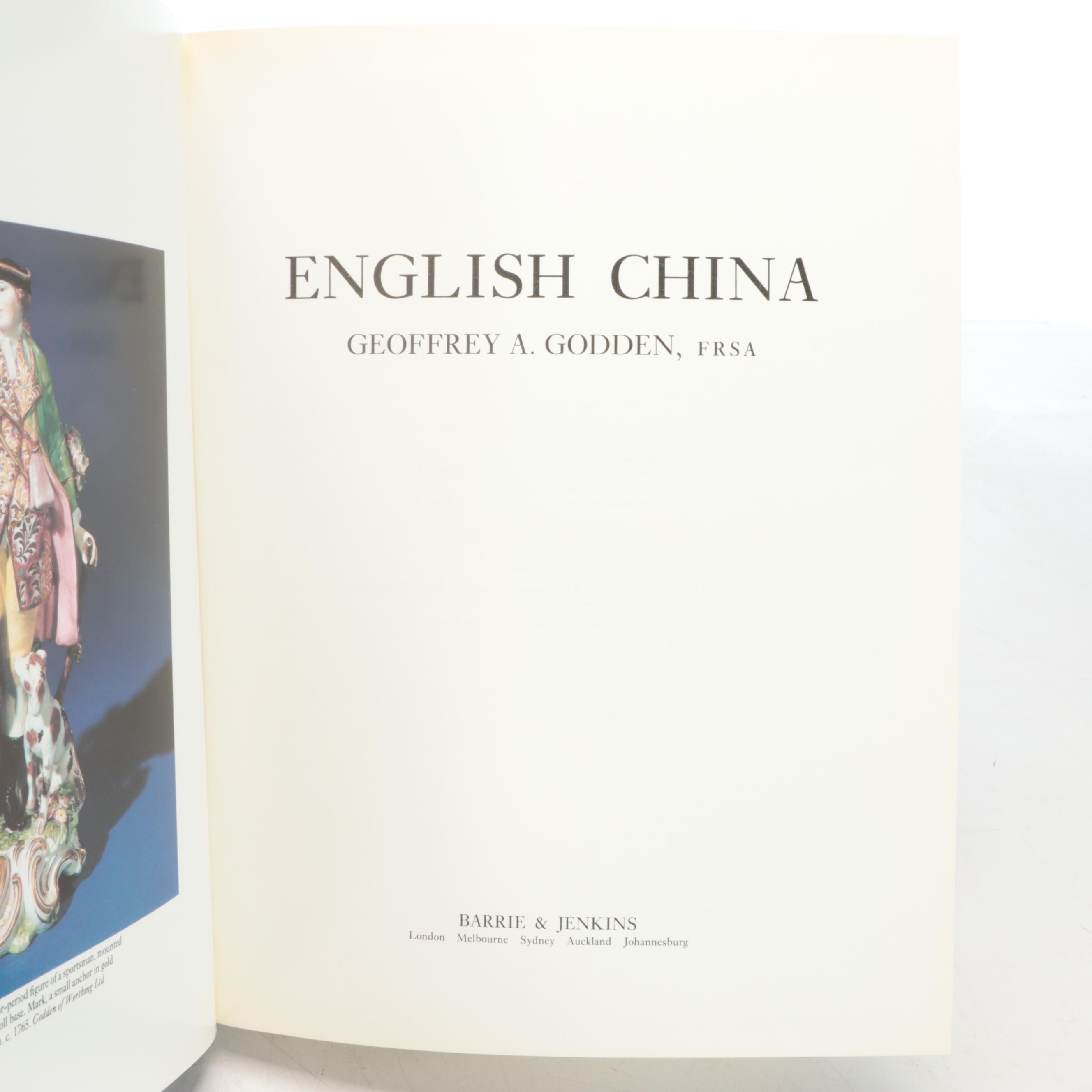 "George Washington's Chinaware" by Susan Detweiler and More Reference Books