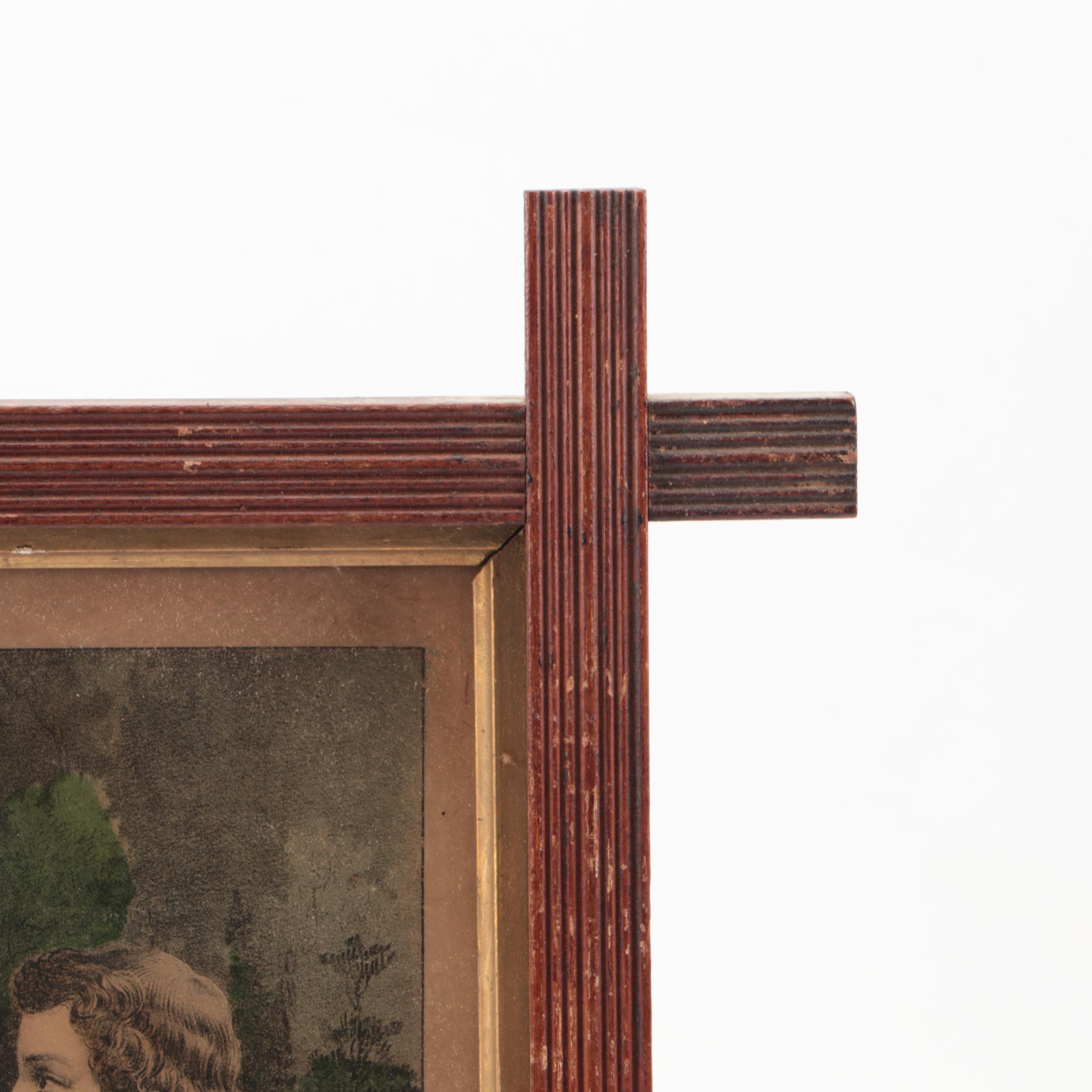 Currier & Ives Lithograph "The Little Beauty," 1872