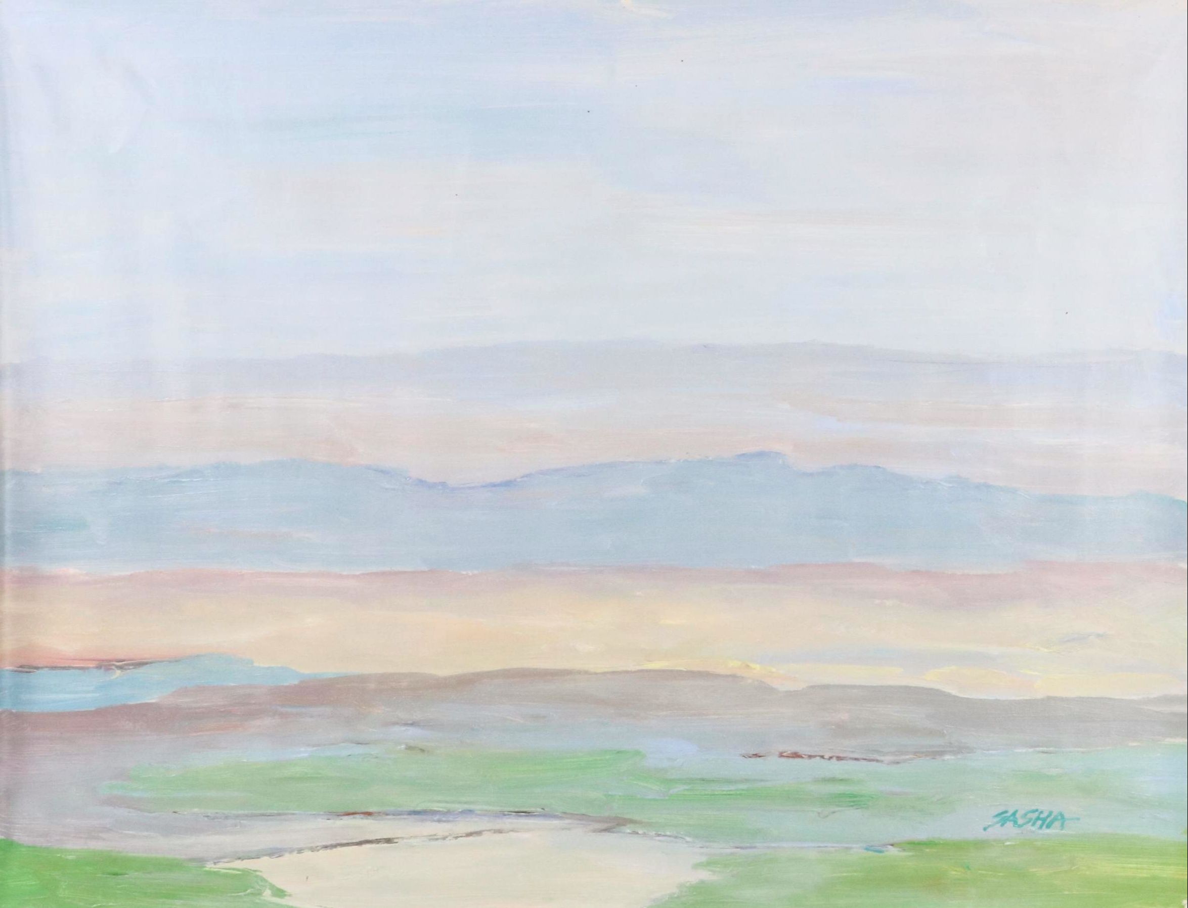 Sasha Landscape Oil Painting, 21st Century