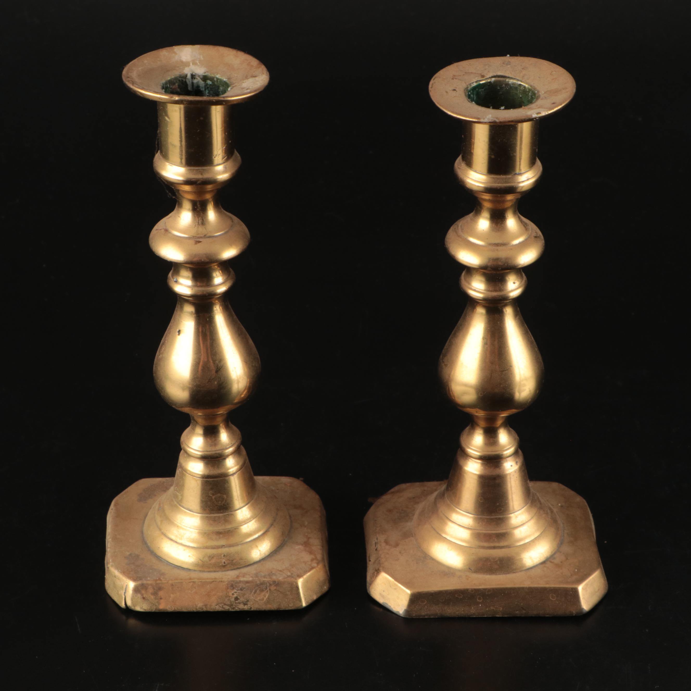 Brass Candle Holders and Chambersticks