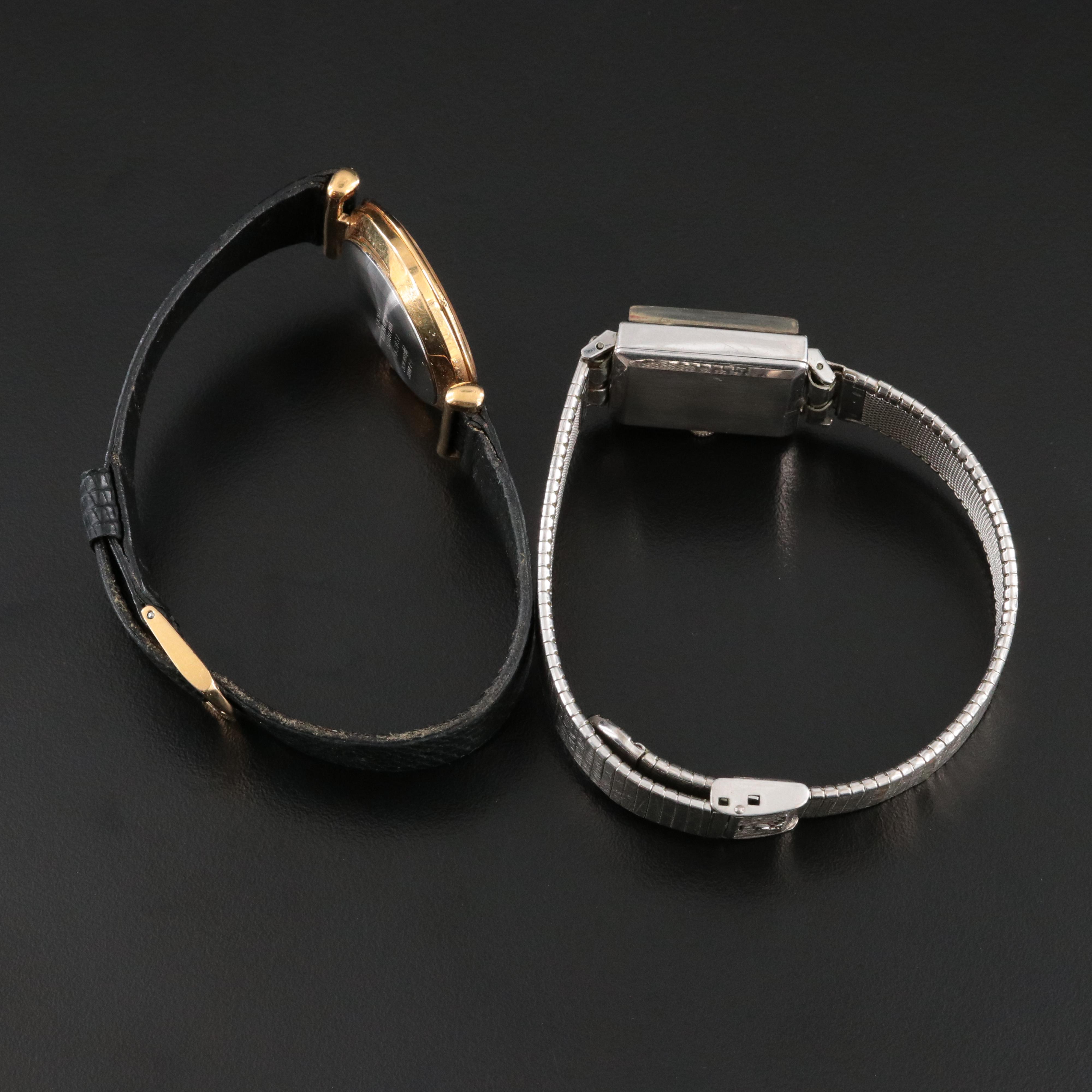 Longines and Seiko Quartz and Stem Wind Watches