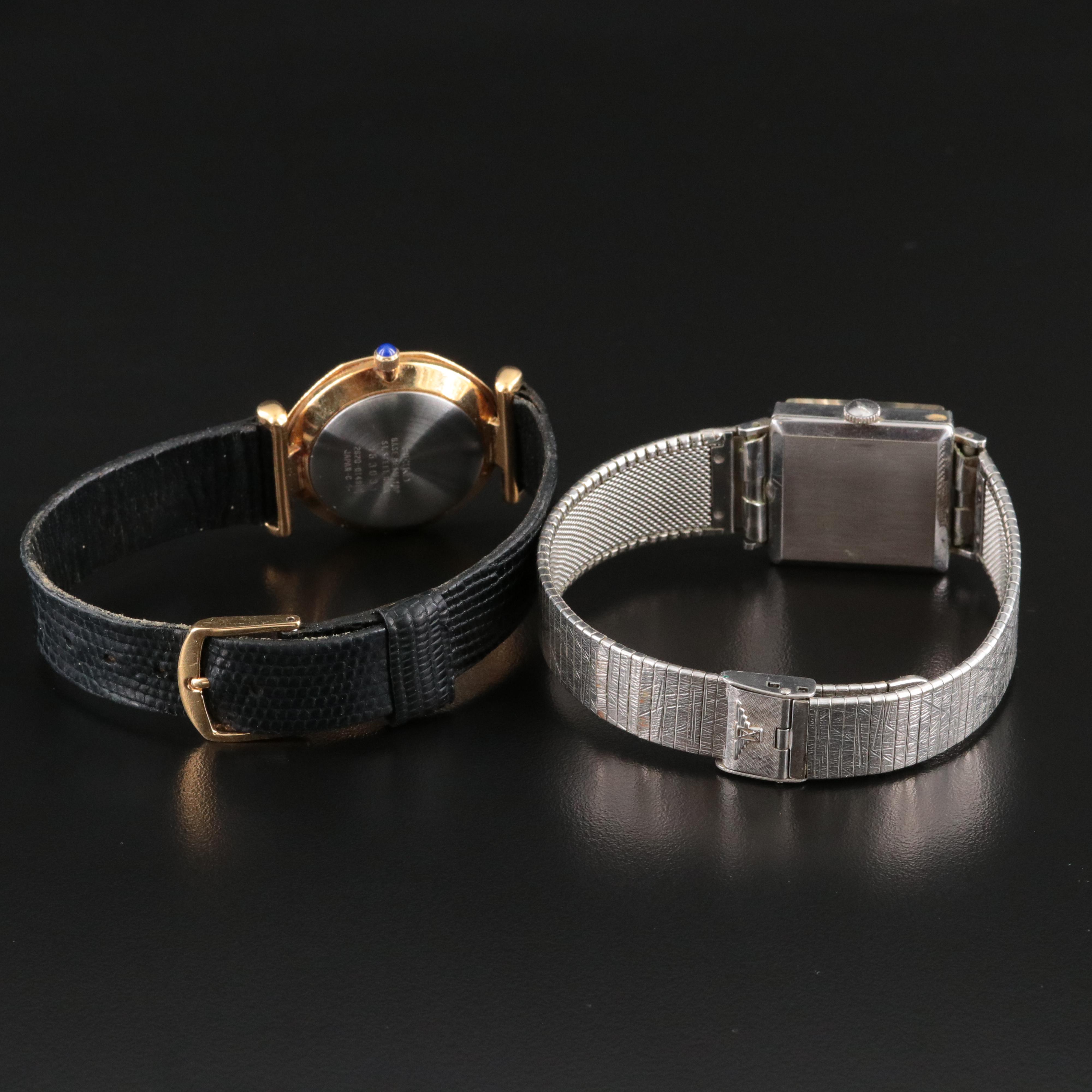 Longines and Seiko Quartz and Stem Wind Watches