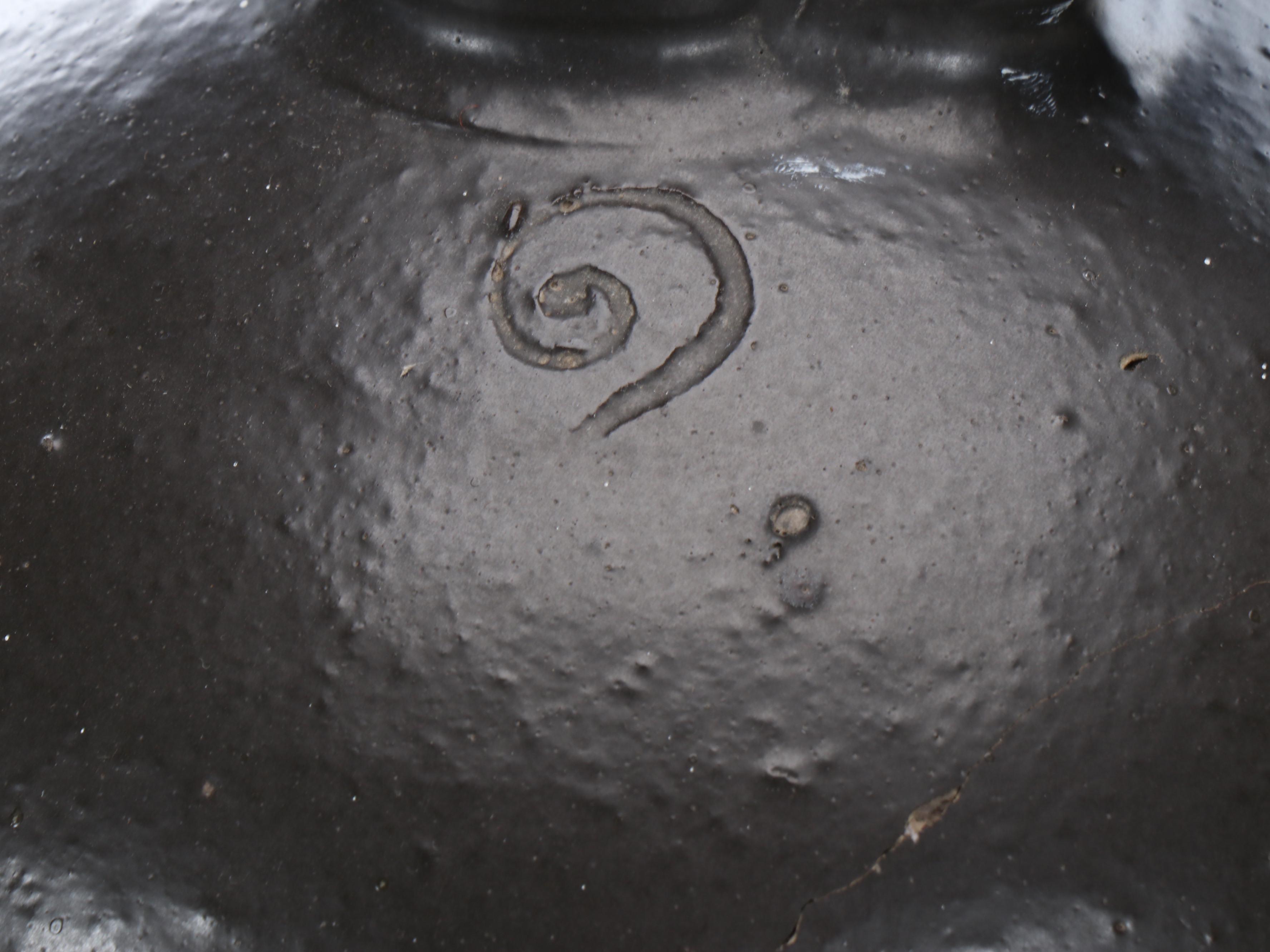 American Two-Gallon Stoneware Jug with Wax Sealer Jar Lamp and Other Crock