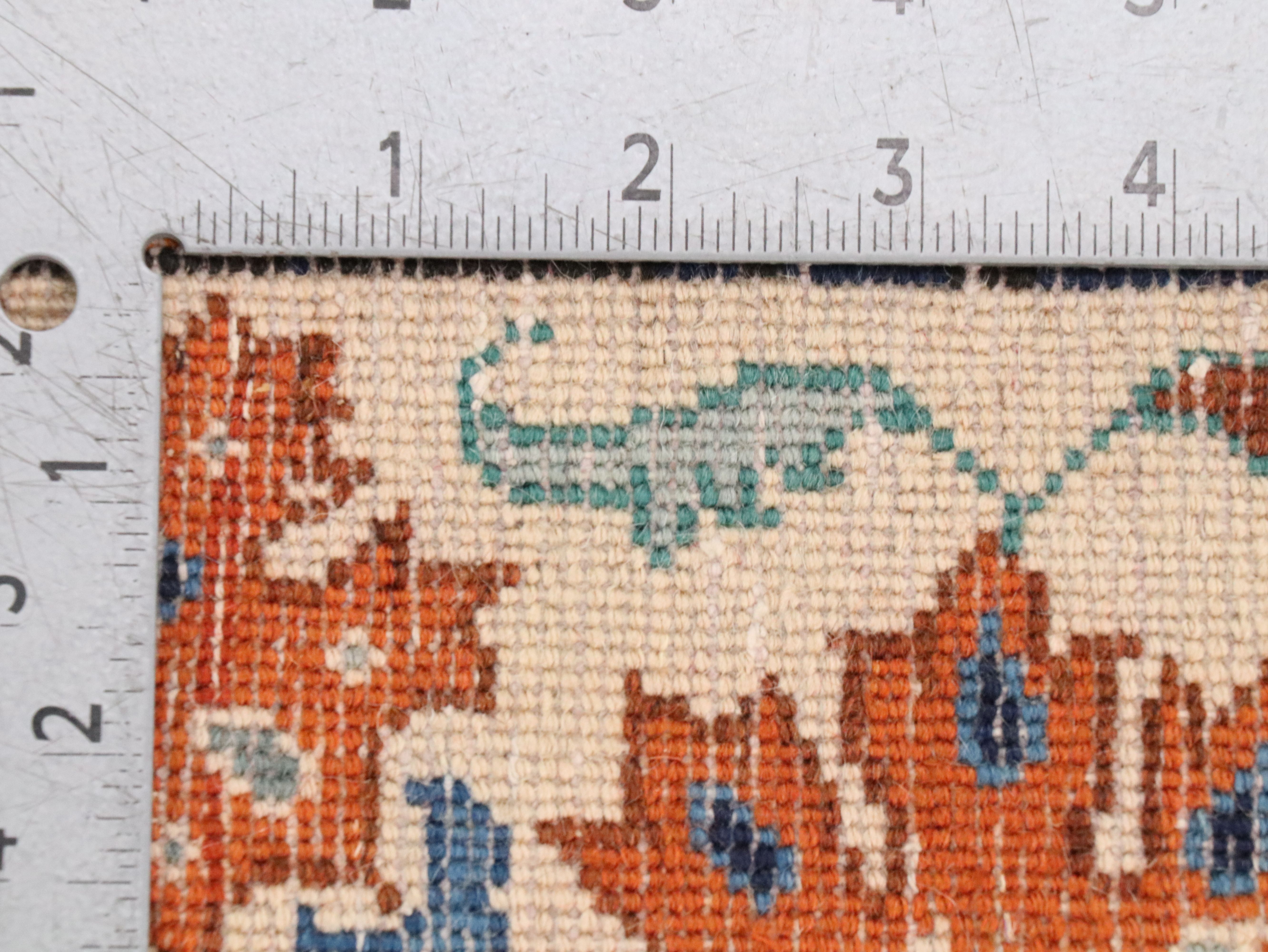 10'3 x 16'1 Hand-Knotted Indian Agra Room-Sized Rug