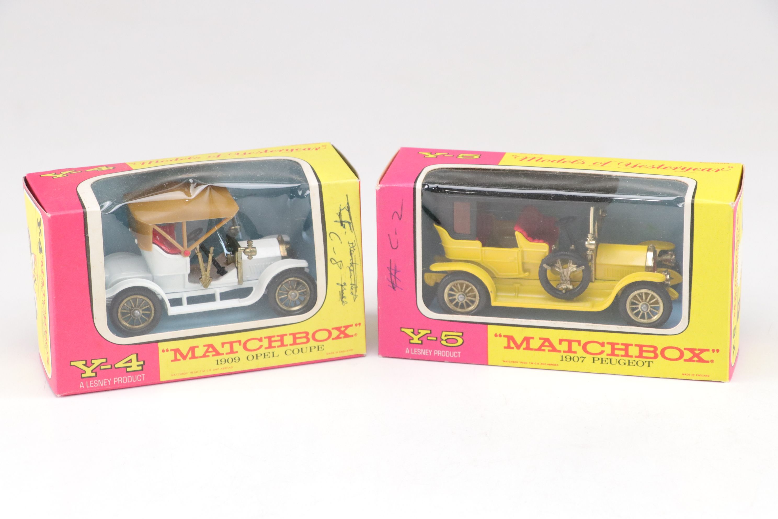 Matchbox "Models of Yesteryear" Diecast Toy Car Collection