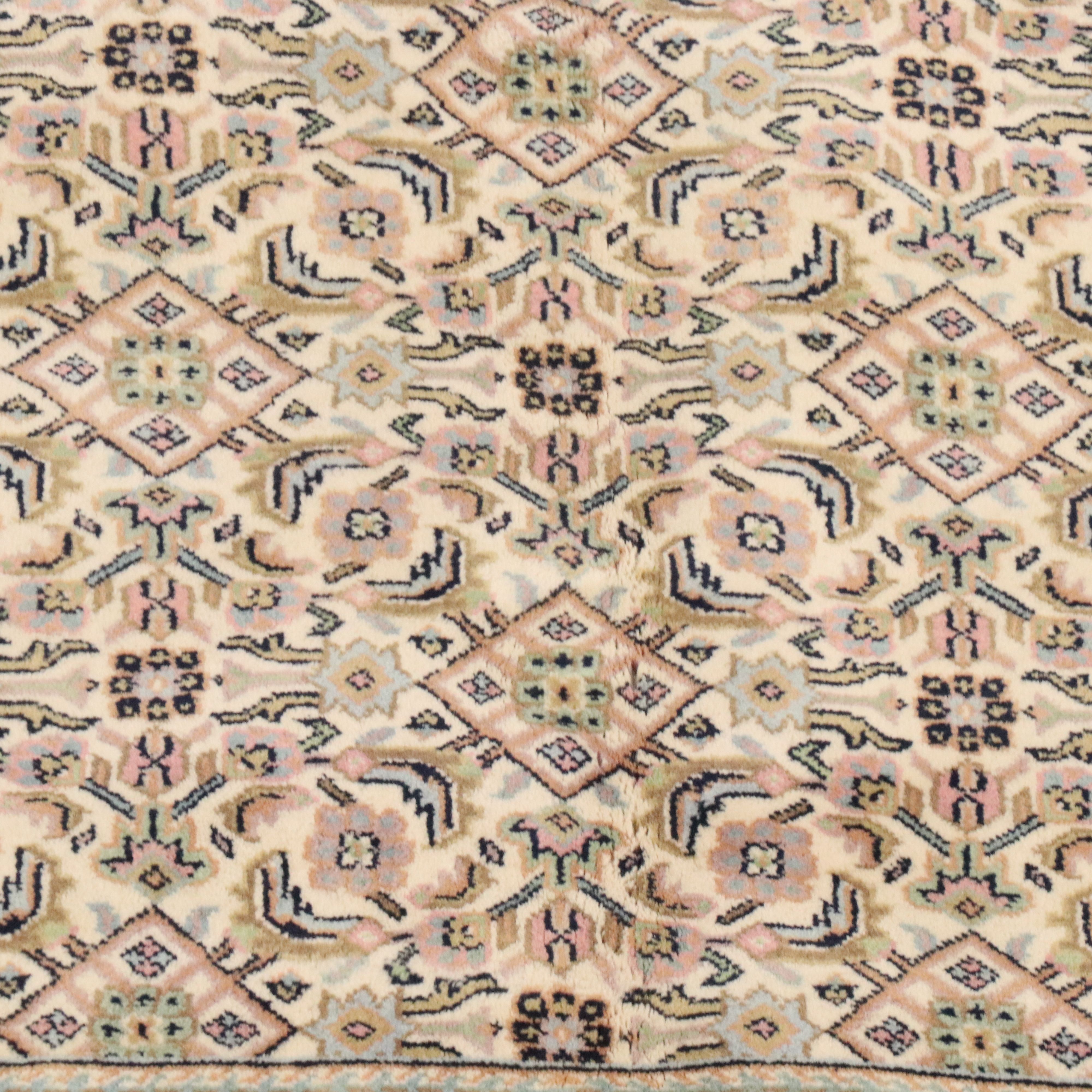 7'10 x 11'6 Hand-Knotted Persian Moud Area Rug