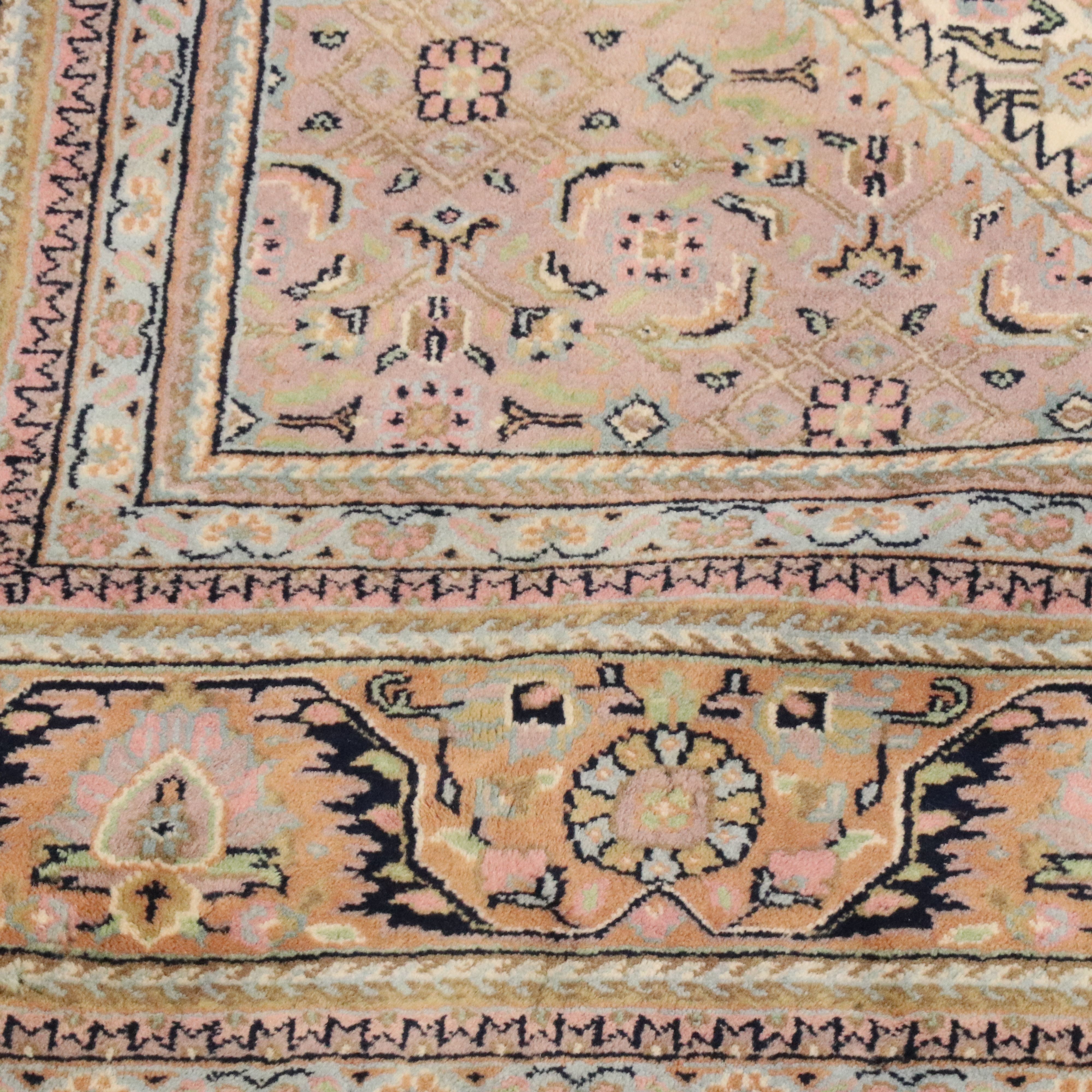 7'10 x 11'6 Hand-Knotted Persian Moud Area Rug