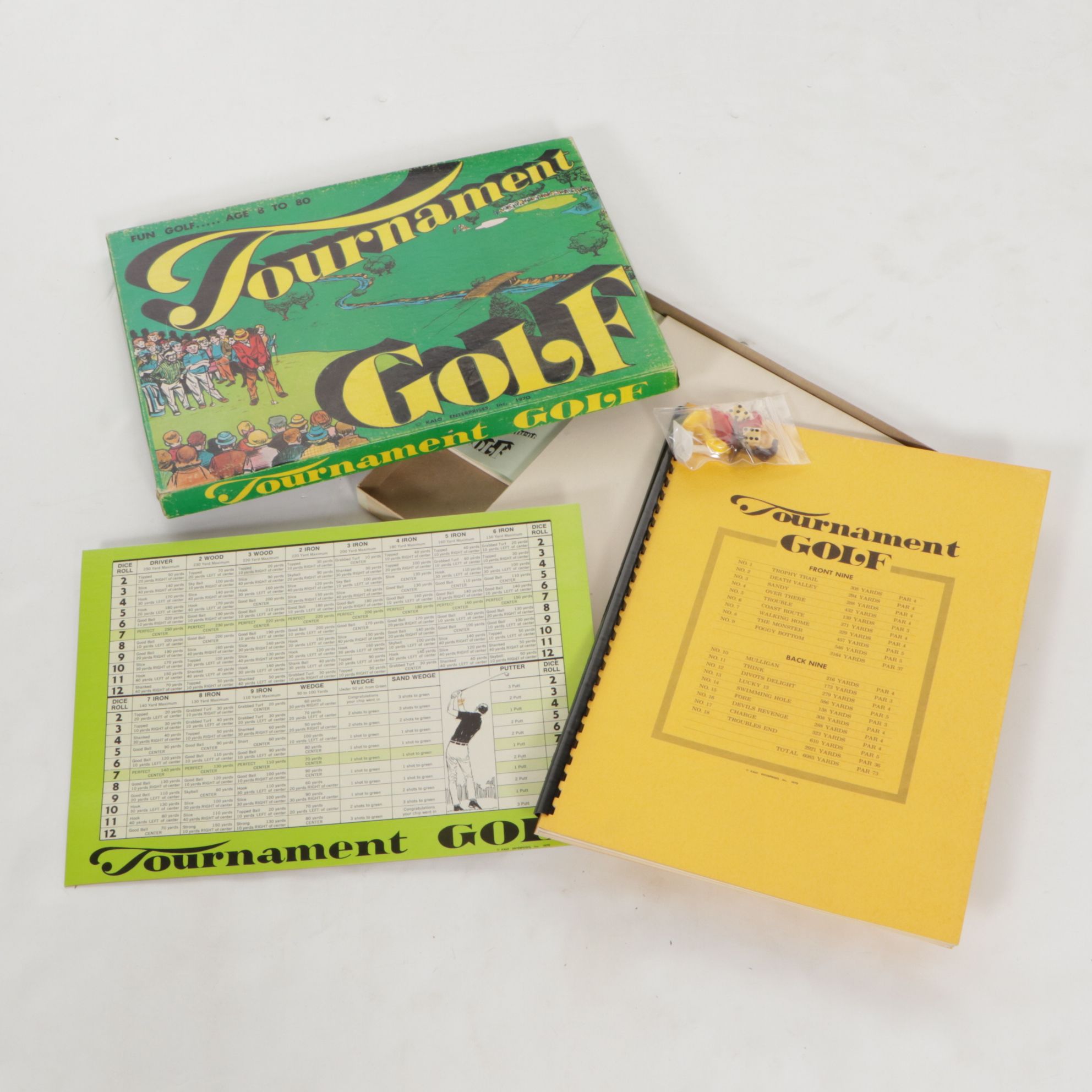 "Spin-Golf", "Tournament Golf" and Other Golf Games, Late 20th-Early 21st Cen.