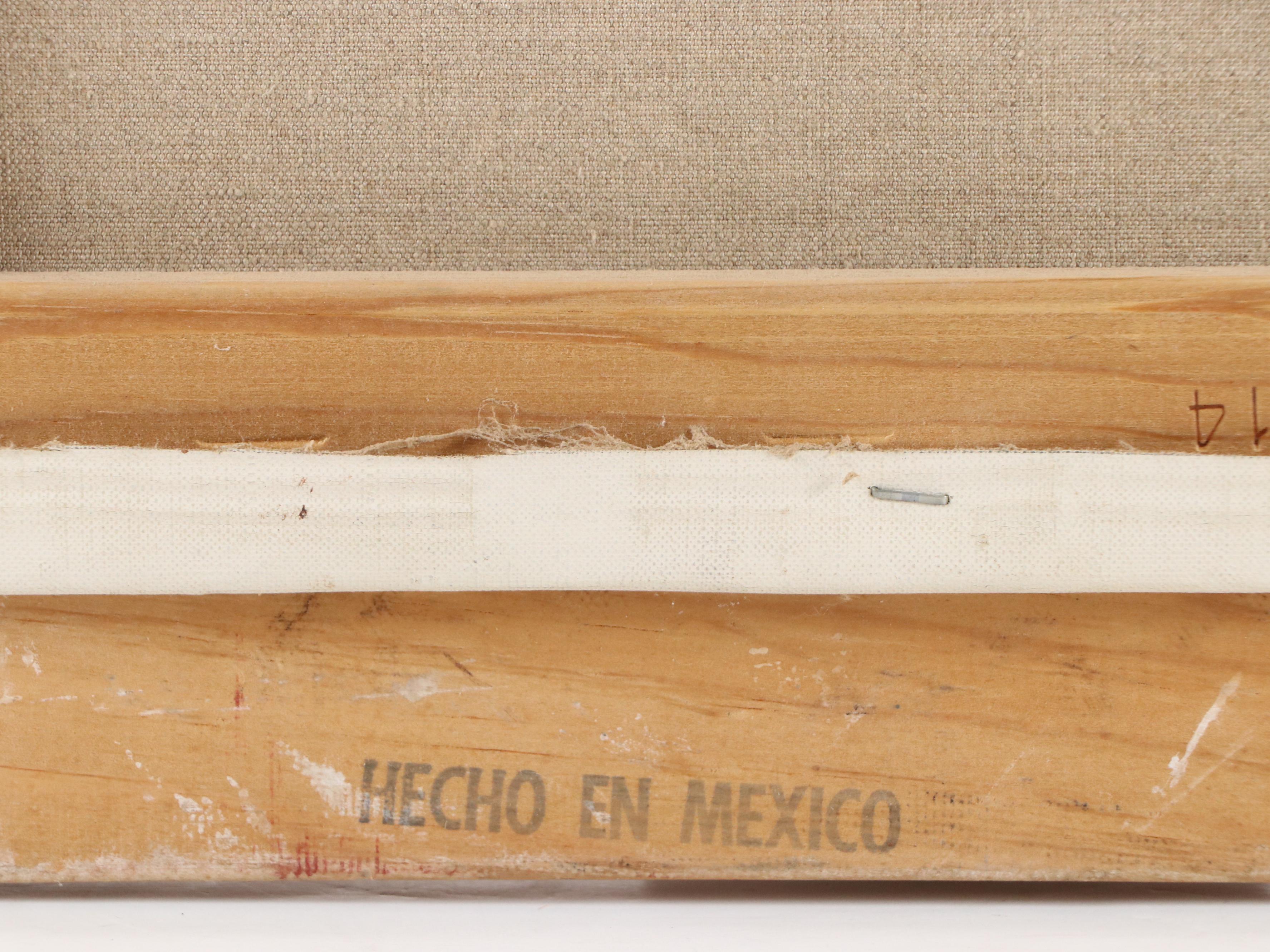 Landscape Oil Painting of Cow