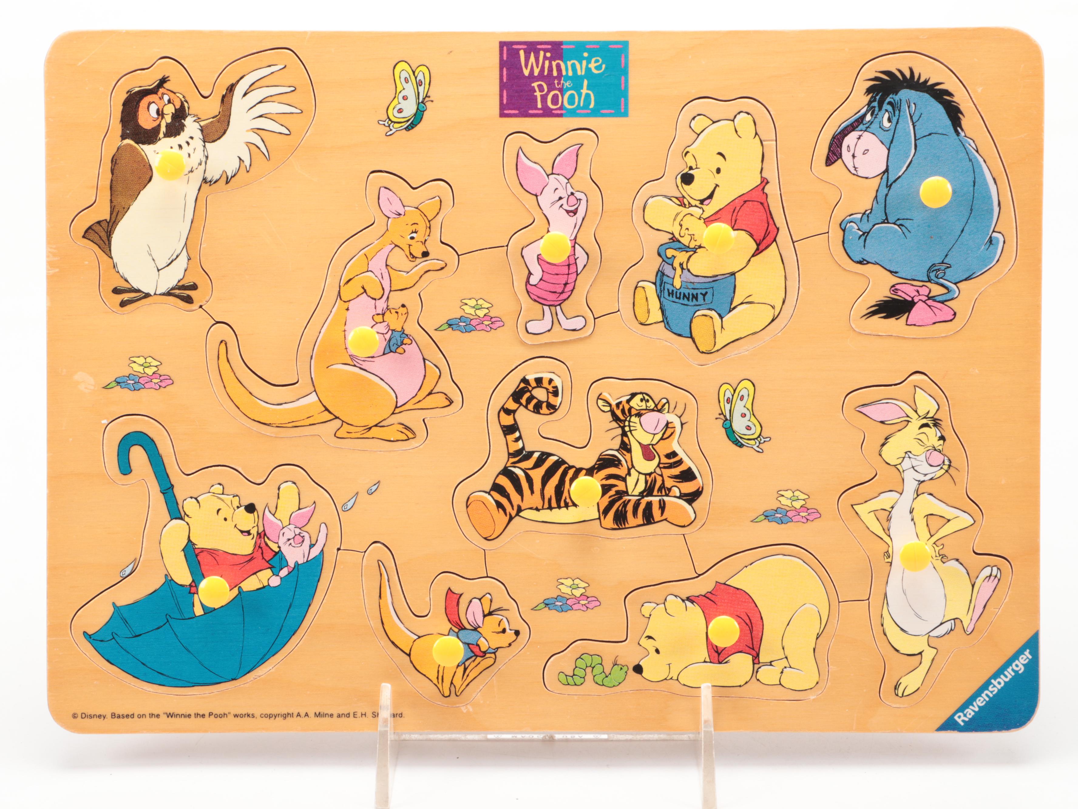 Melissa & Doug, Ravensburger, and Circo Wooden Block Children's Puzzles