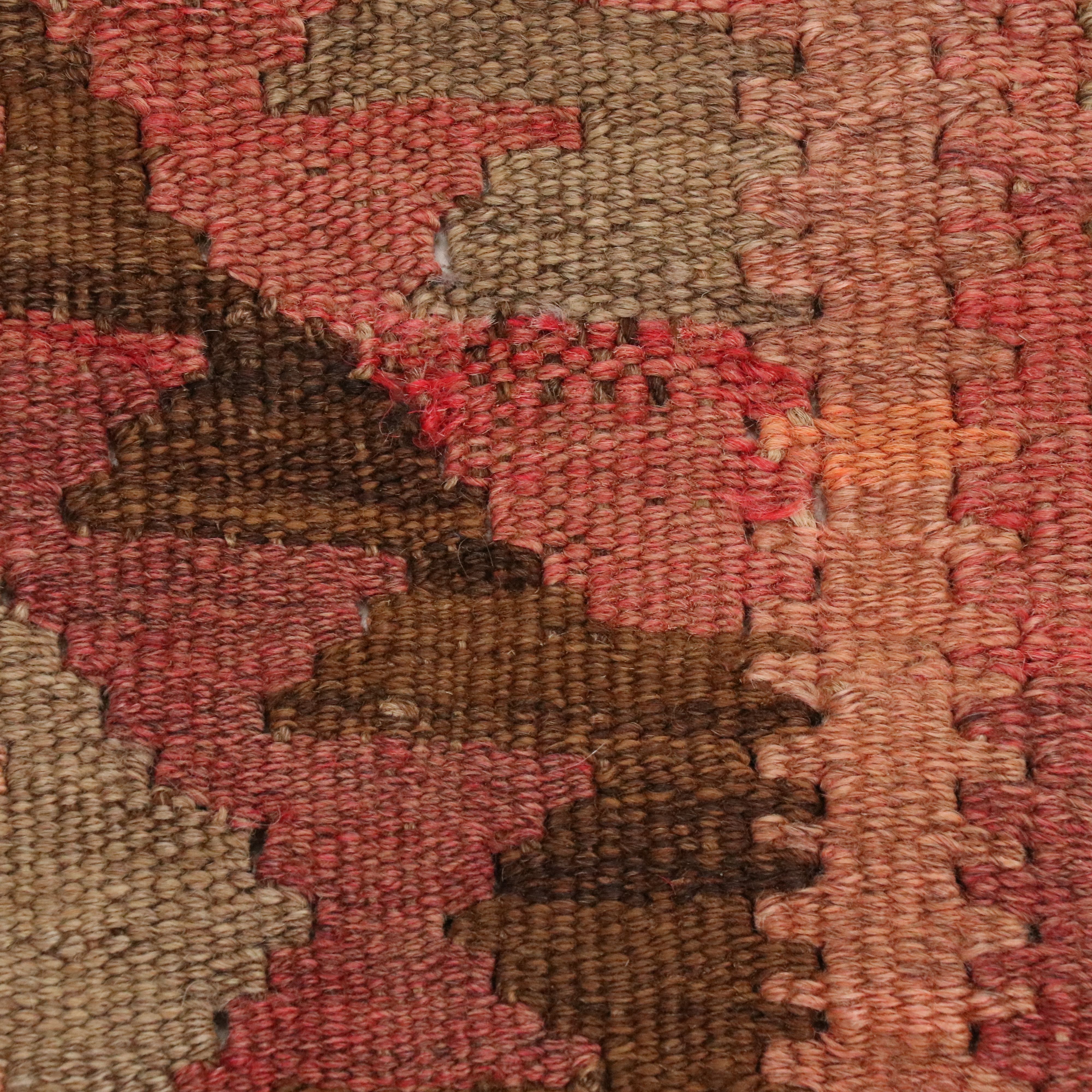 9' x 14'6 Handwoven Turkish Kilim Room-Sized Rug