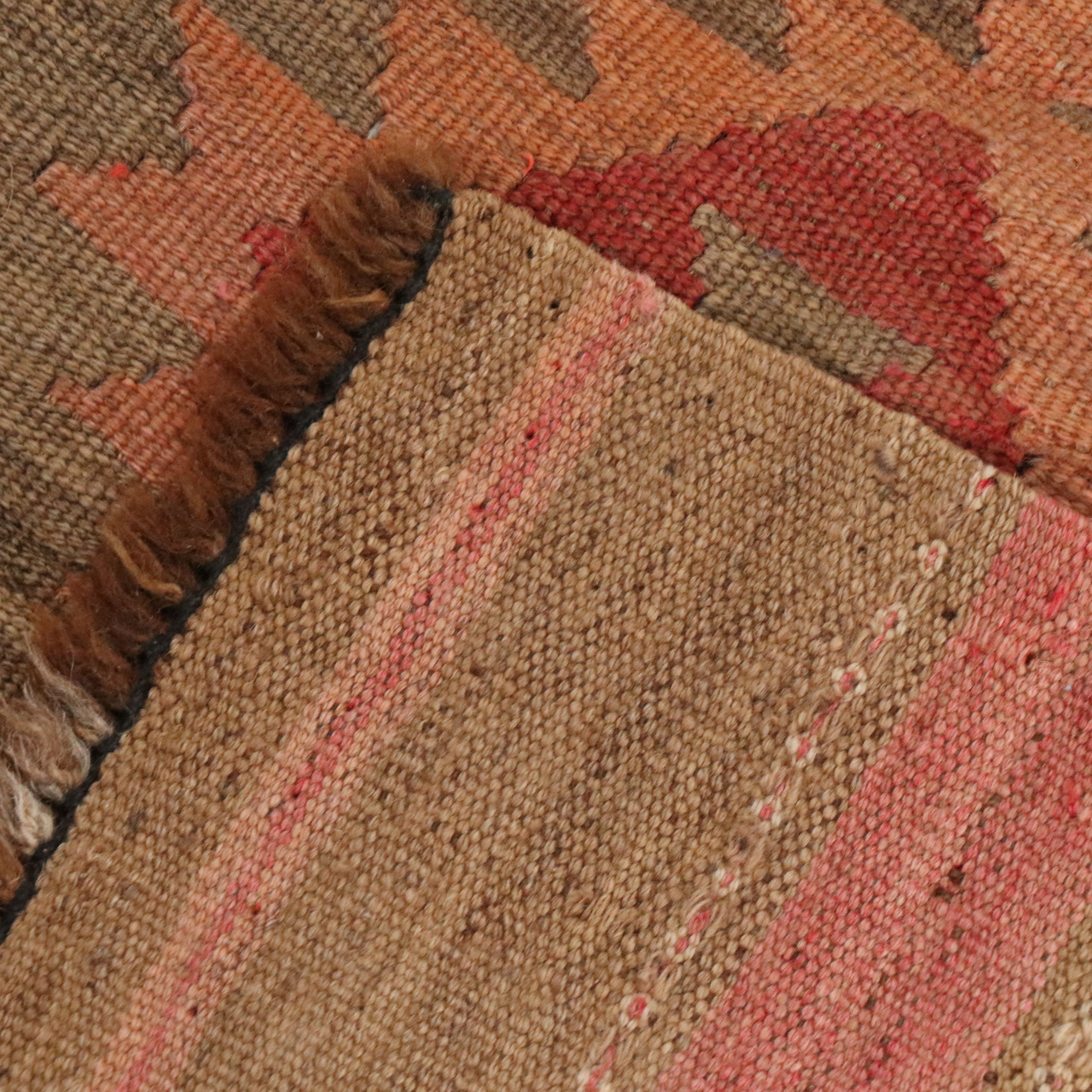 9' x 14'6 Handwoven Turkish Kilim Room-Sized Rug