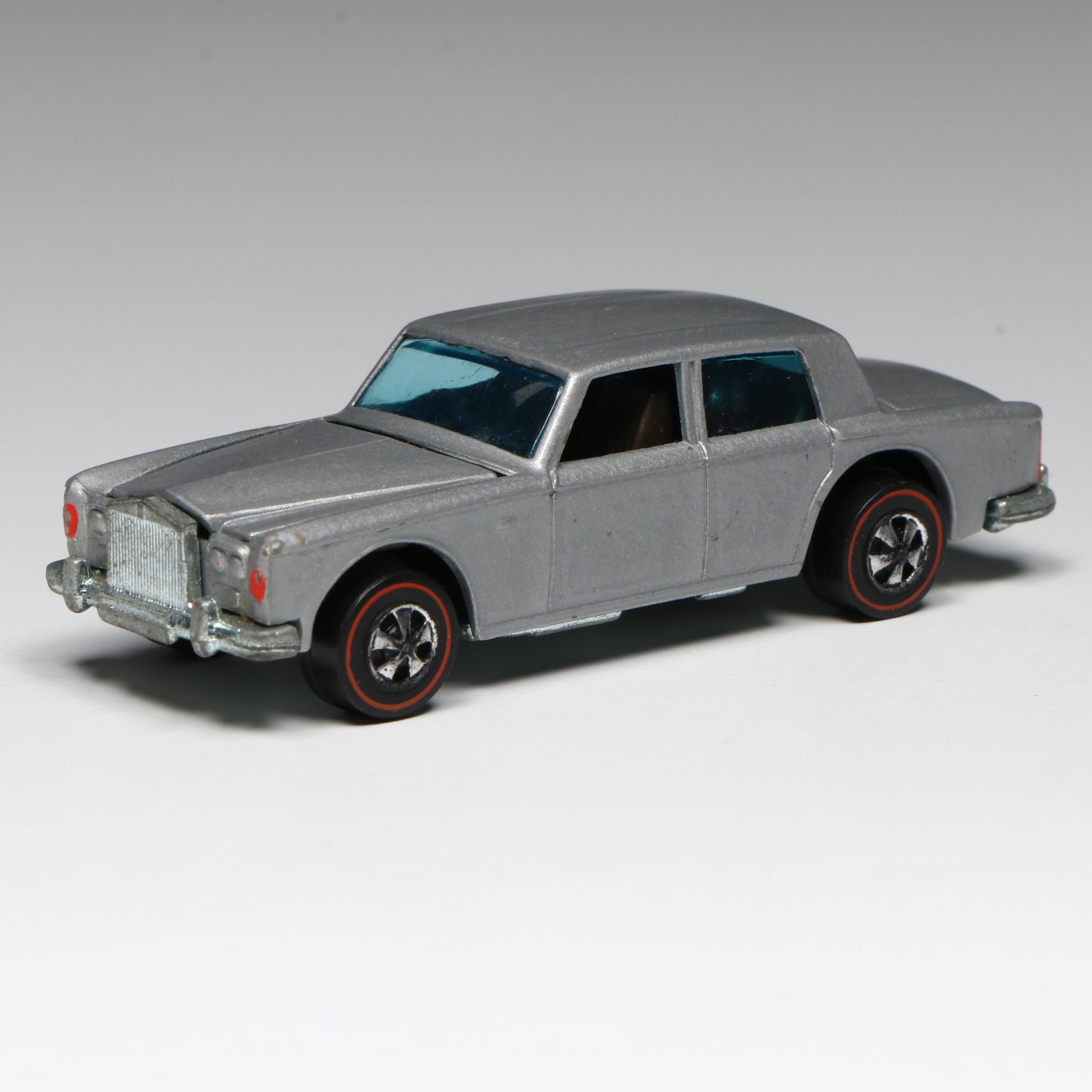 Hot Wheels "Rolls-Royce Silver Shadow" Redline Toy Car, 1969