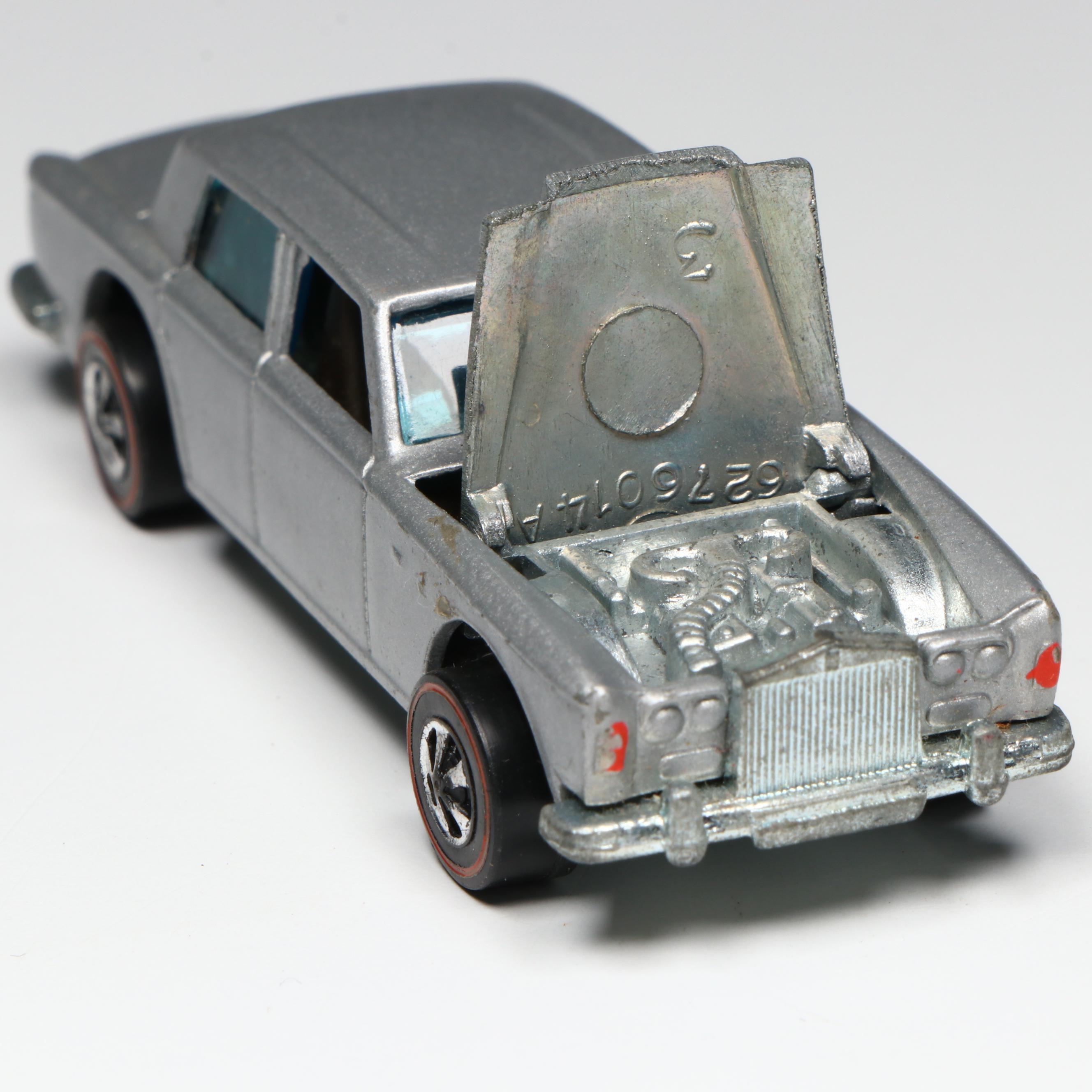 Hot Wheels "Rolls-Royce Silver Shadow" Redline Toy Car, 1969