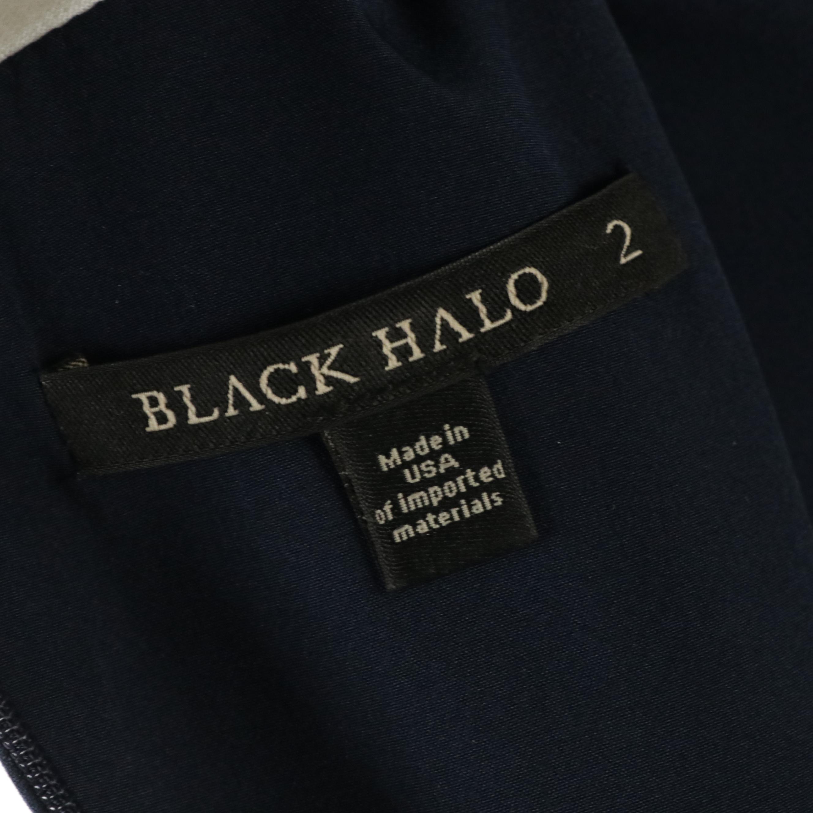 Black Halo Collared Navy Mini Dresses and Rachel Zoe Flare Sleeve Dress