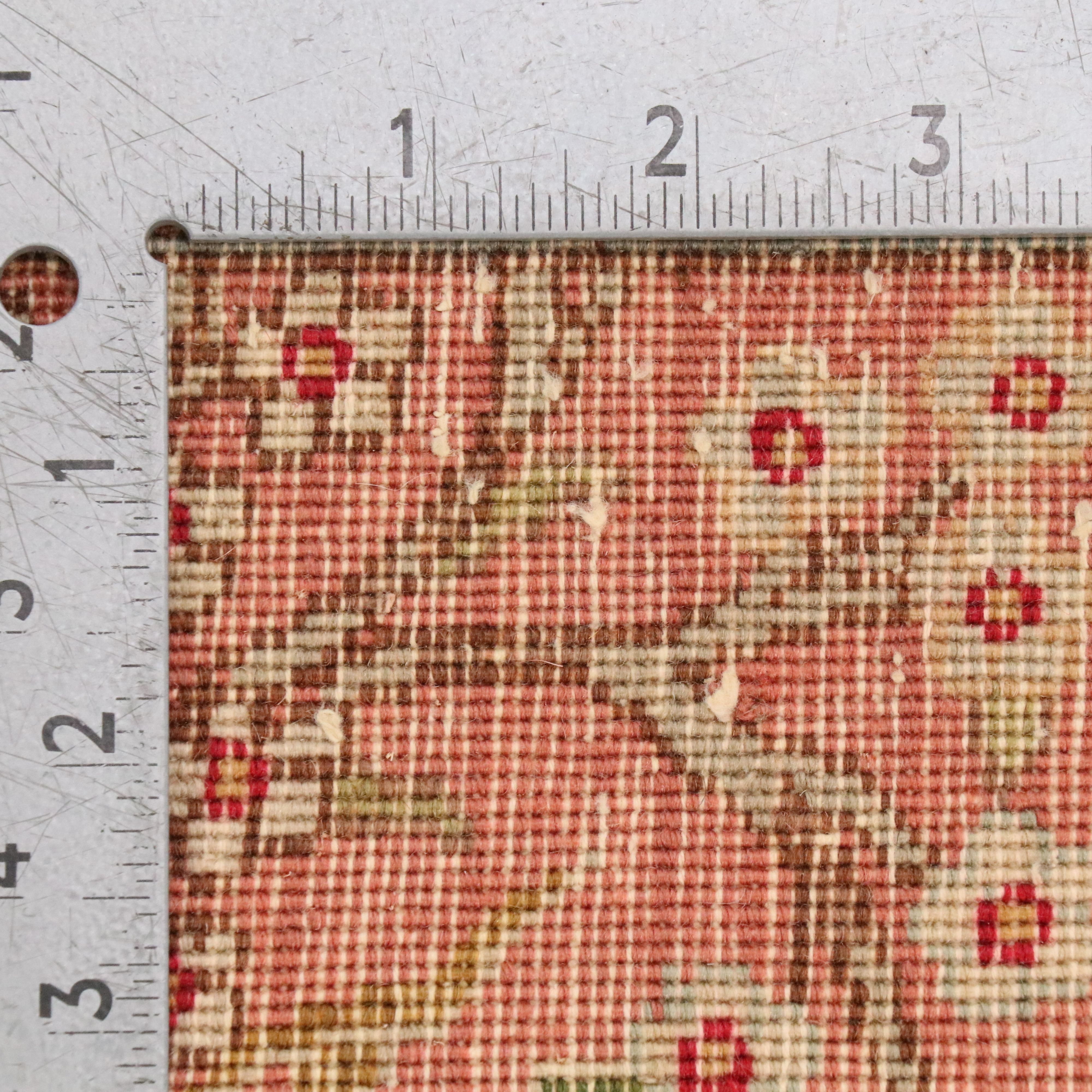 6'5 x 9'10 Hand-Knotted Persian Kerman Area Rug