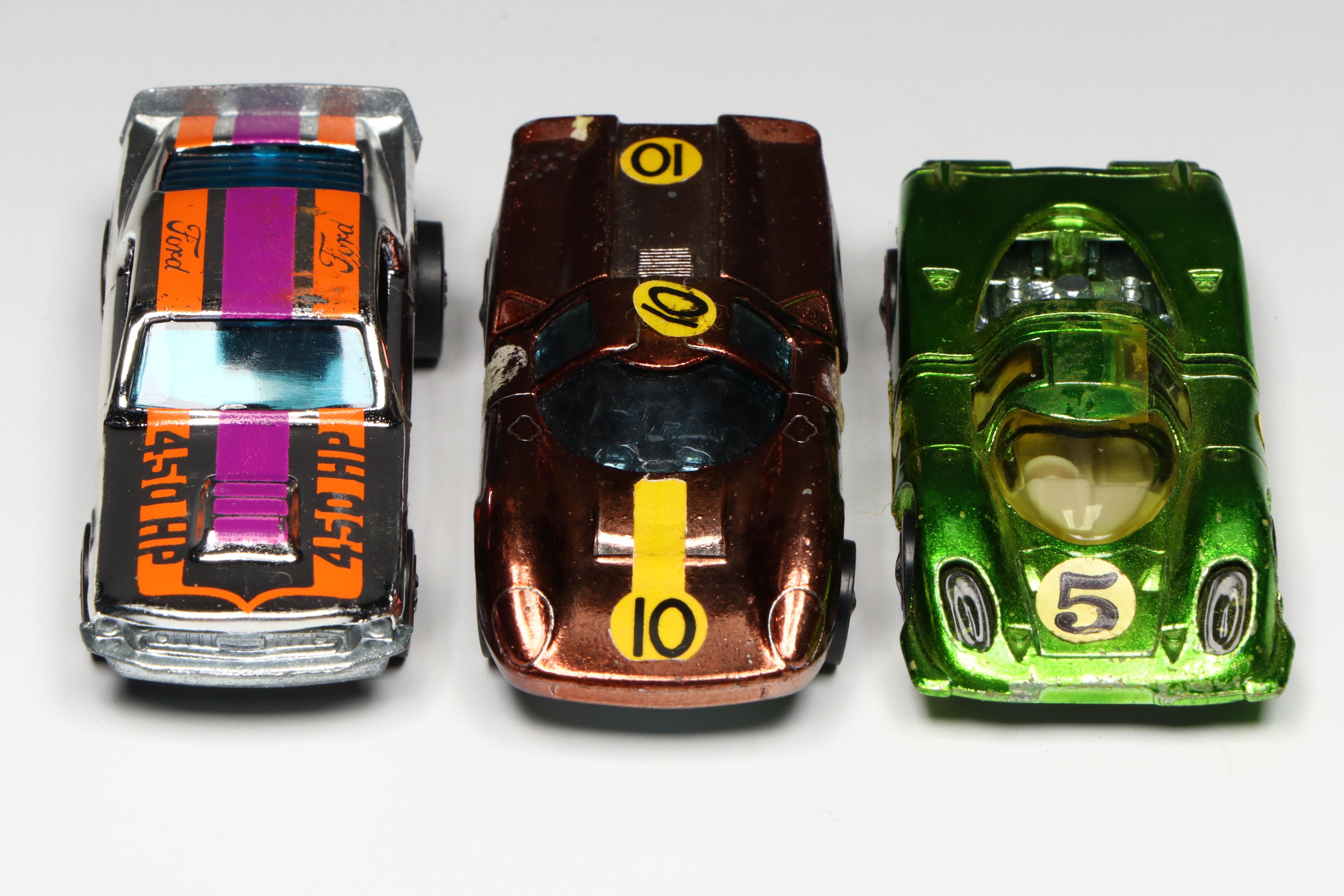 Hot Wheels "Porsche 917," "Mustang Stocker" with More Redline Toy Cars