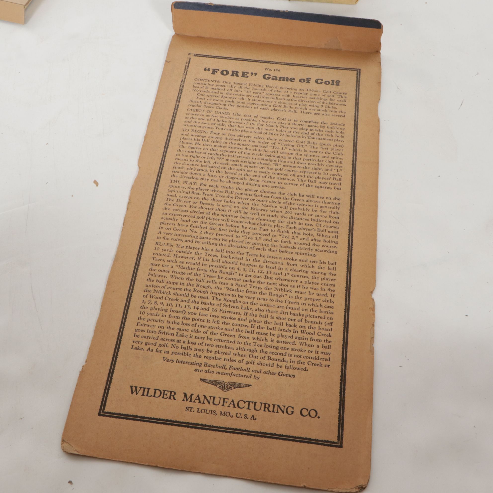 "Keeper of the Greens" & Other Golf Themed Board Games