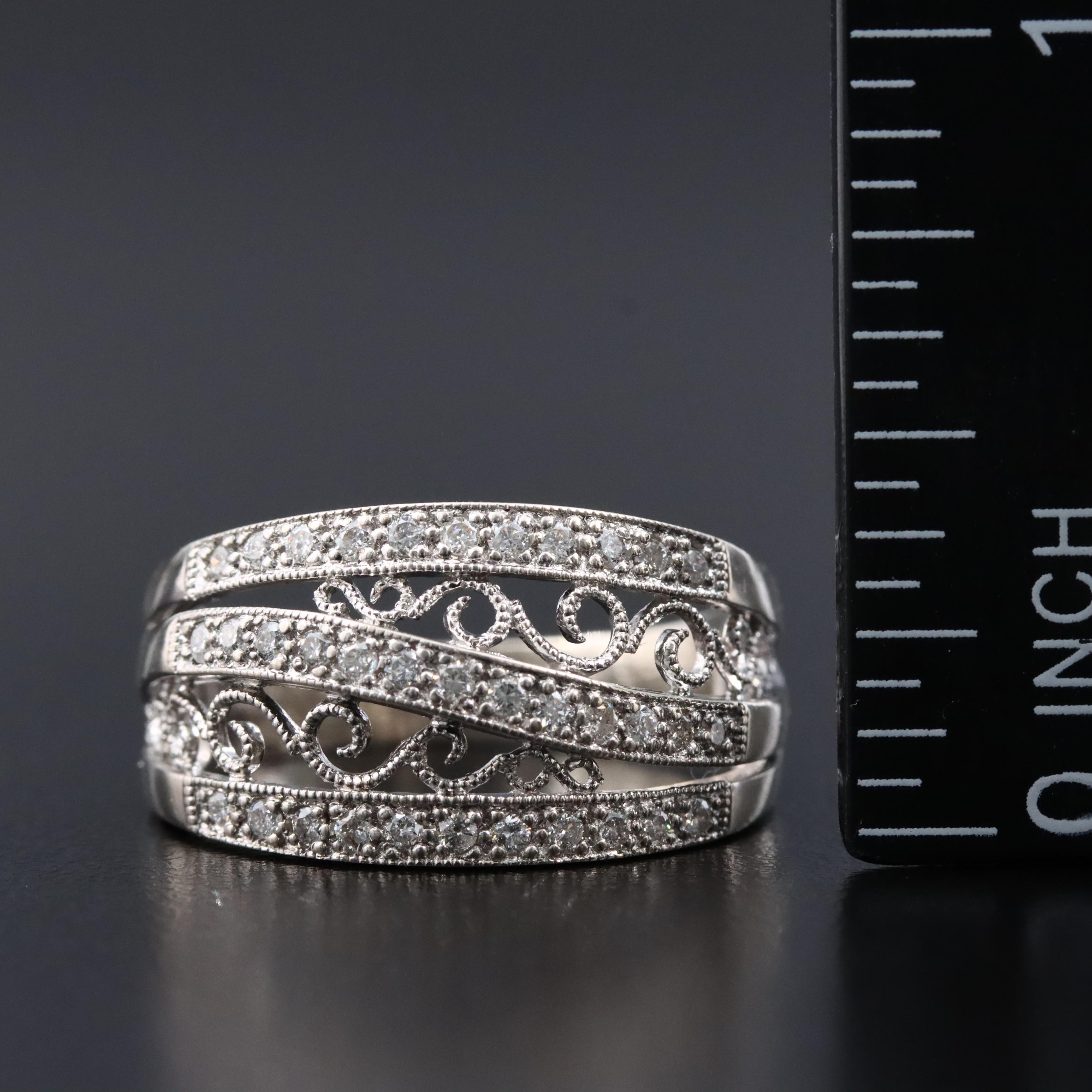 14K 0.87 CTW Diamond Ring
