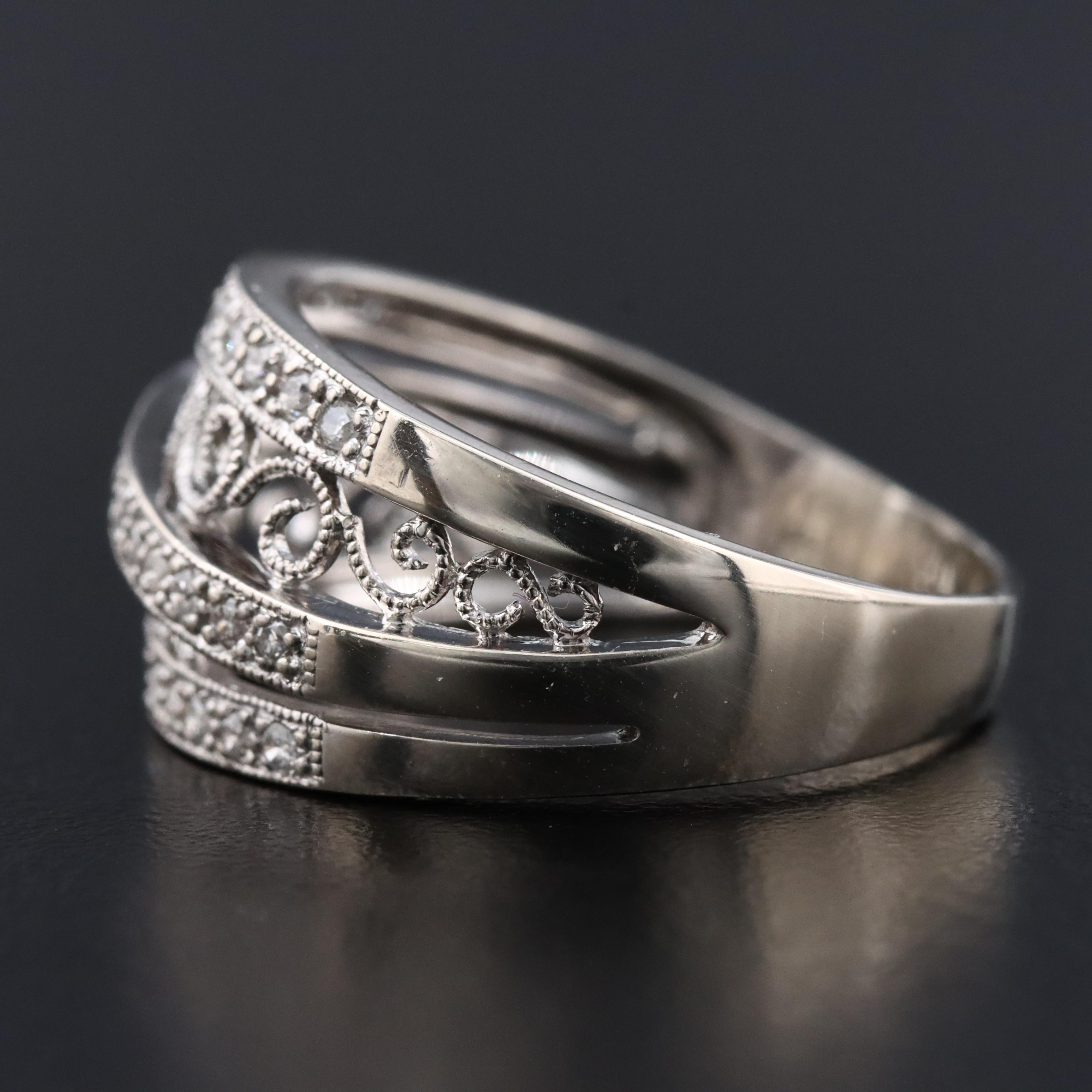 14K 0.87 CTW Diamond Ring