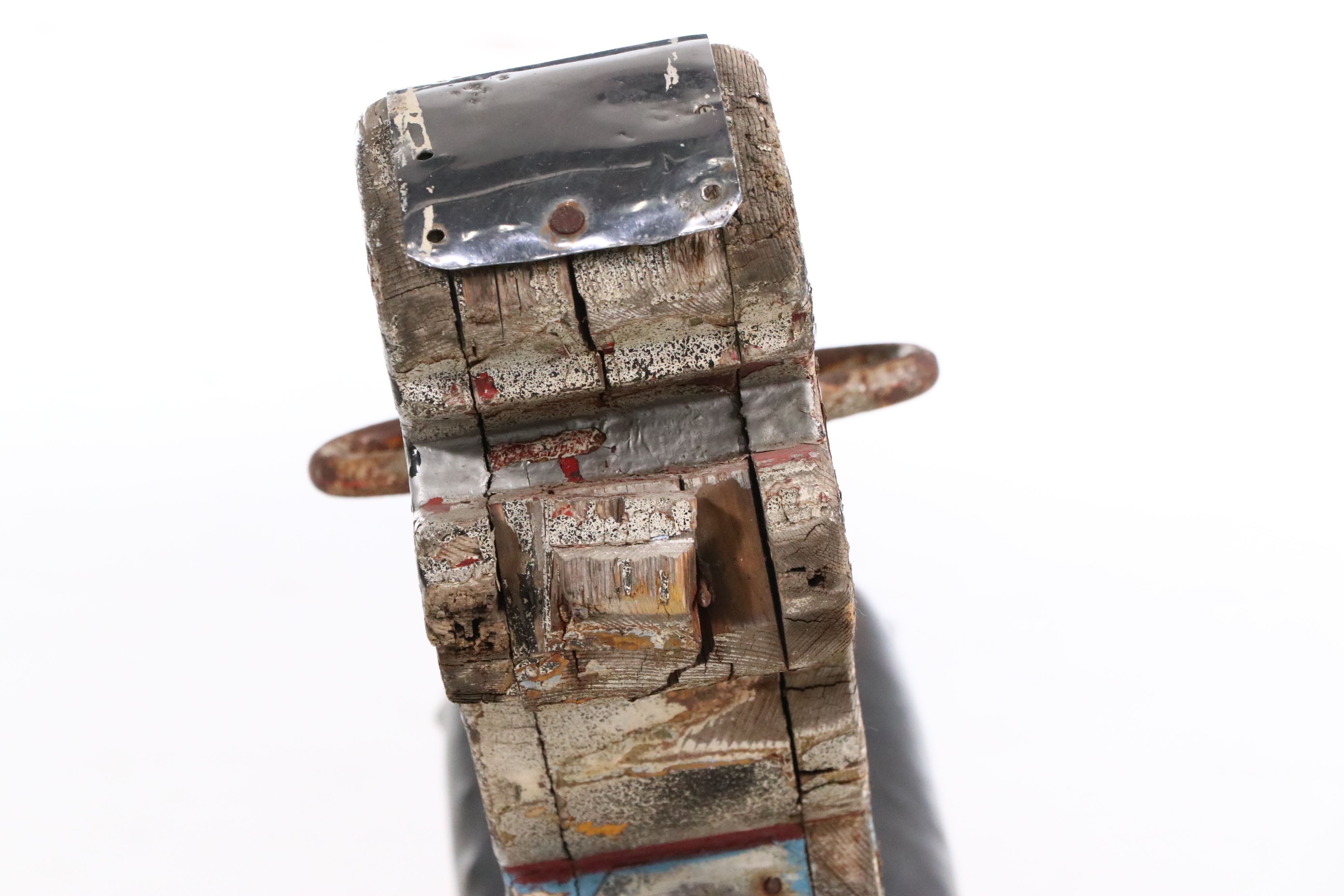 Hand-Painted Wood Horse Carnival Ride, Early 20th Century