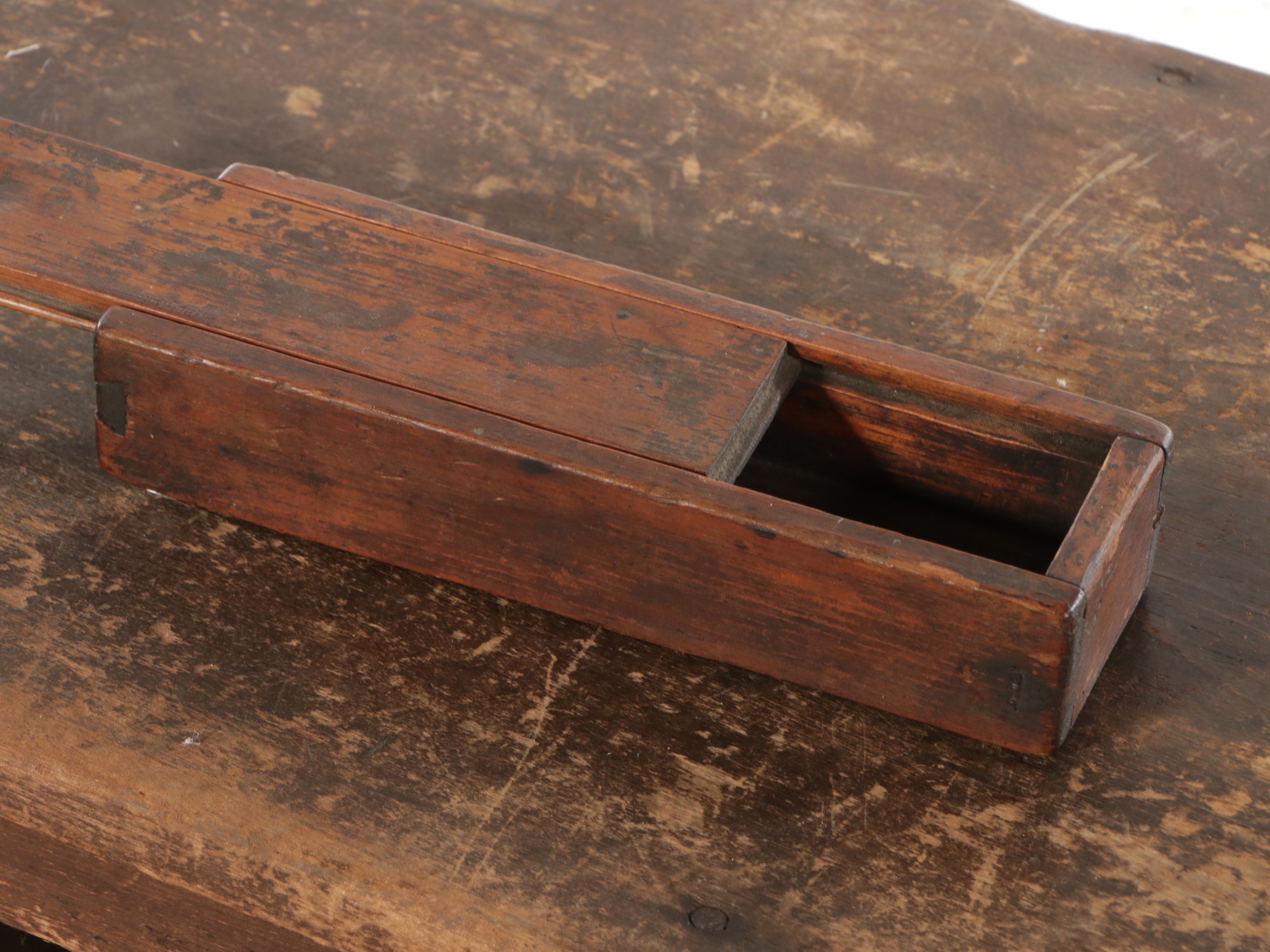 Antique Pine Standing Storage Box, Painted Wooden Wall Cabinet and More