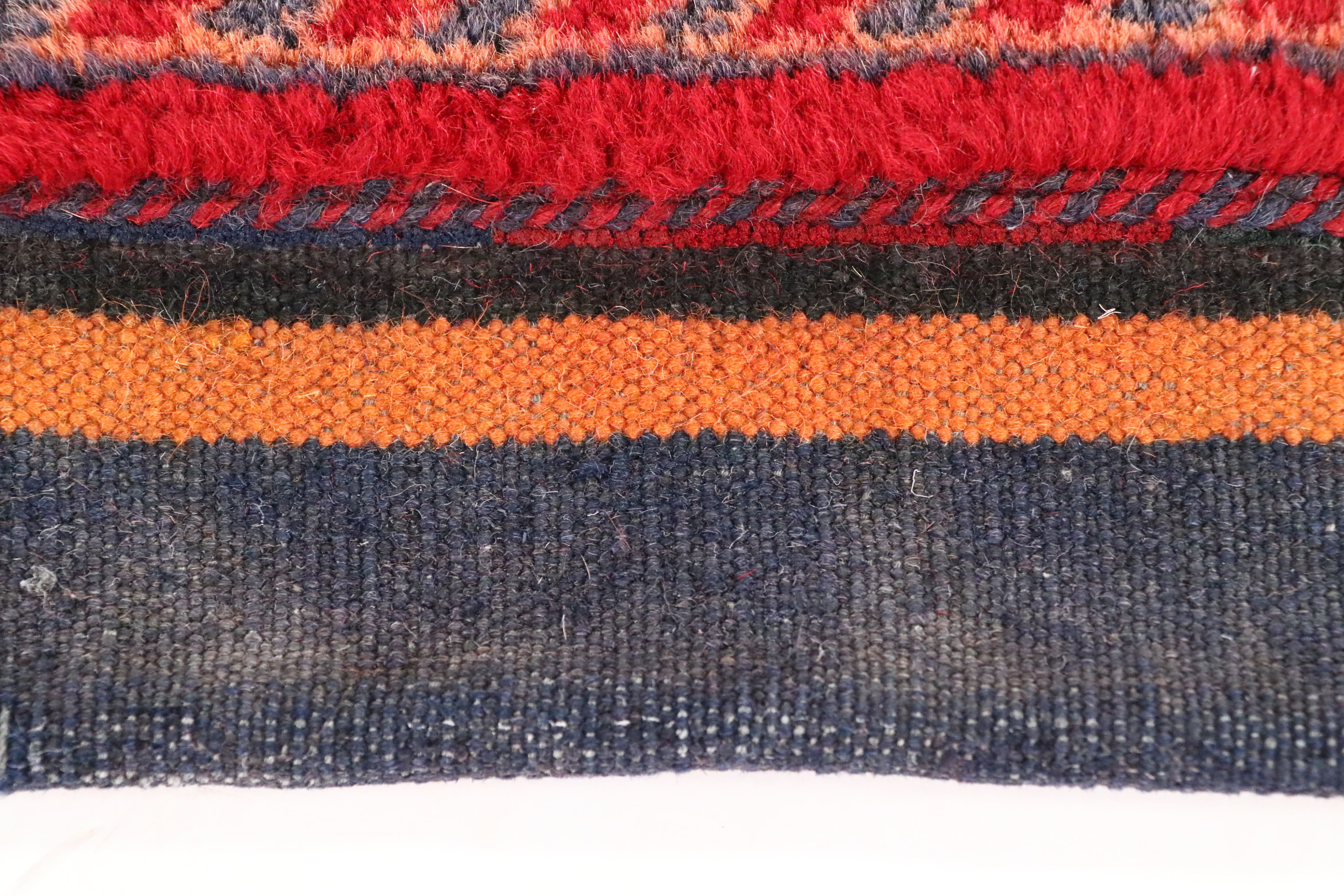 Hand-Knotted Afghan Baluch Saddle or Storage Bag