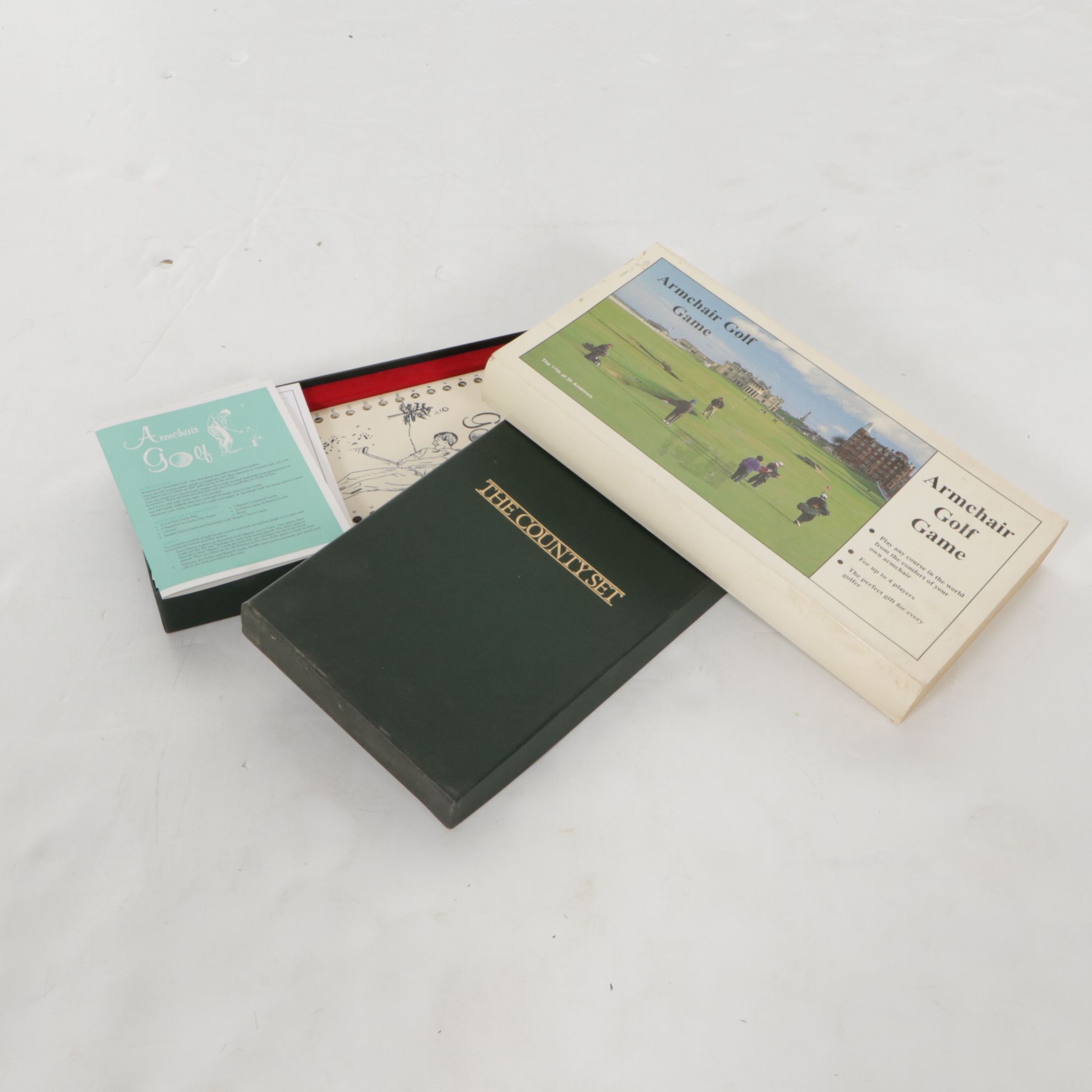 Tiddlywinks Golf with Other Golf Themed Board Games