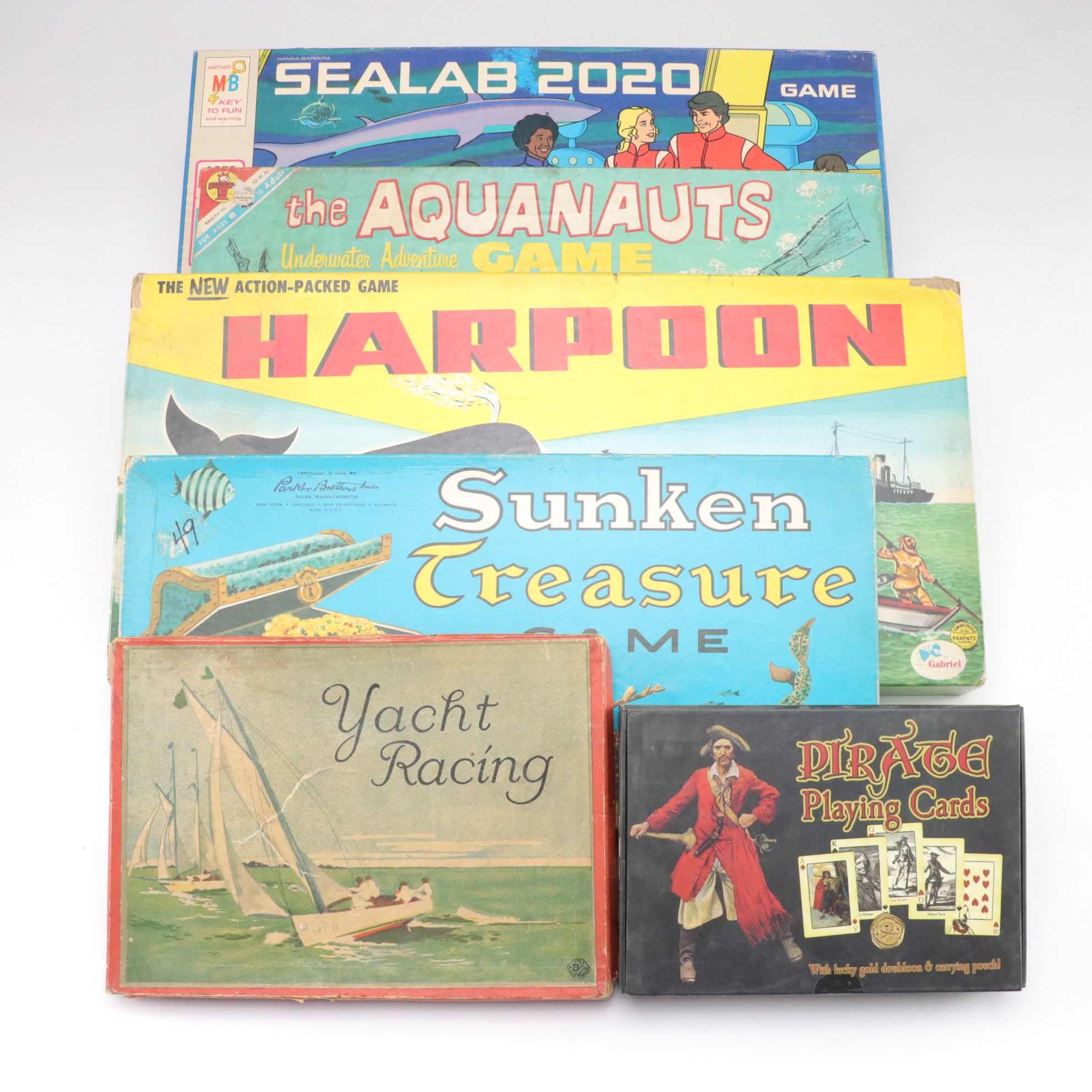 Under the Sea Board Game Collection Features "The Aquanauts" and "Sealab 2020"