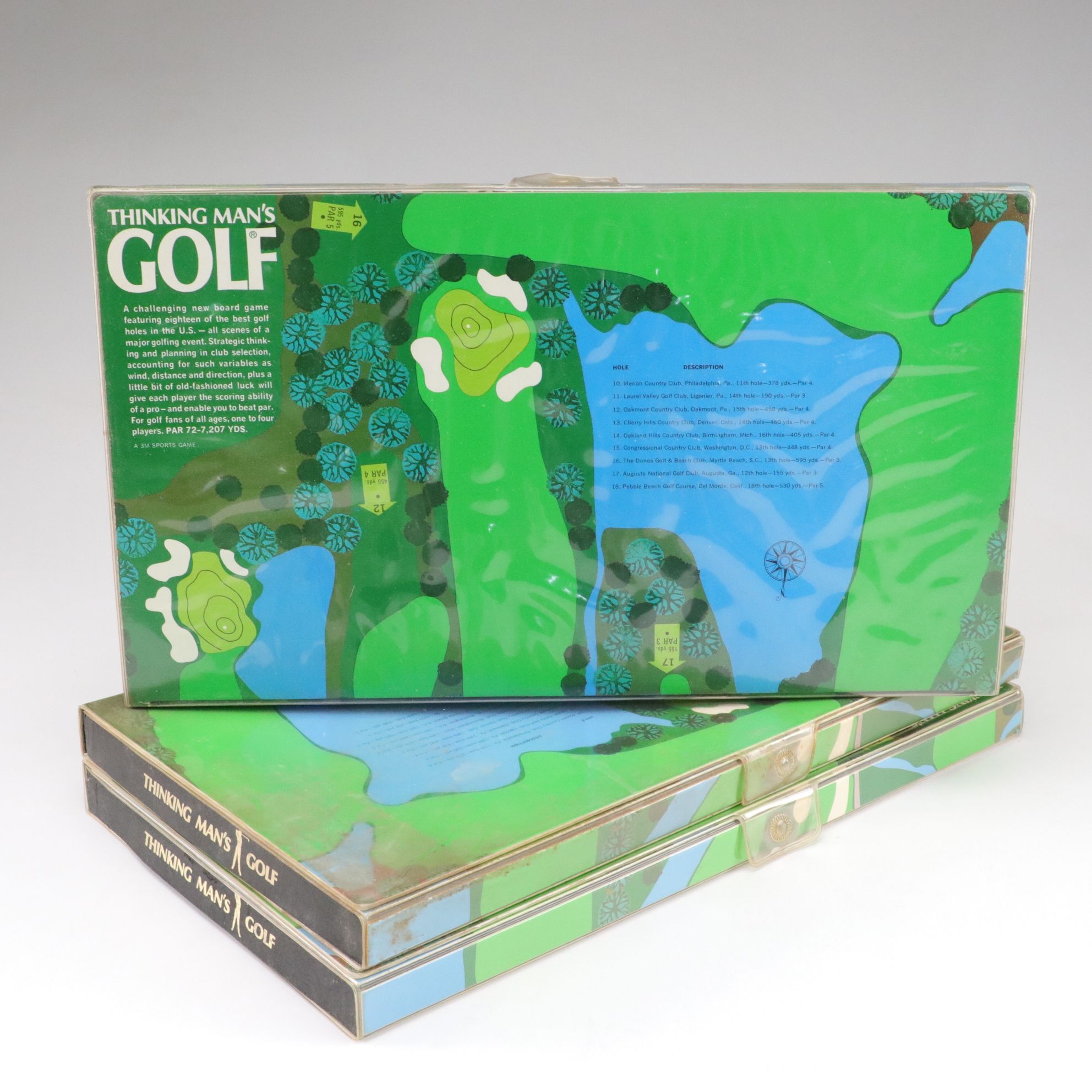 "Let's Play Golf" with "Thinking Man's Golf" and More Golf Board Games, 1980s