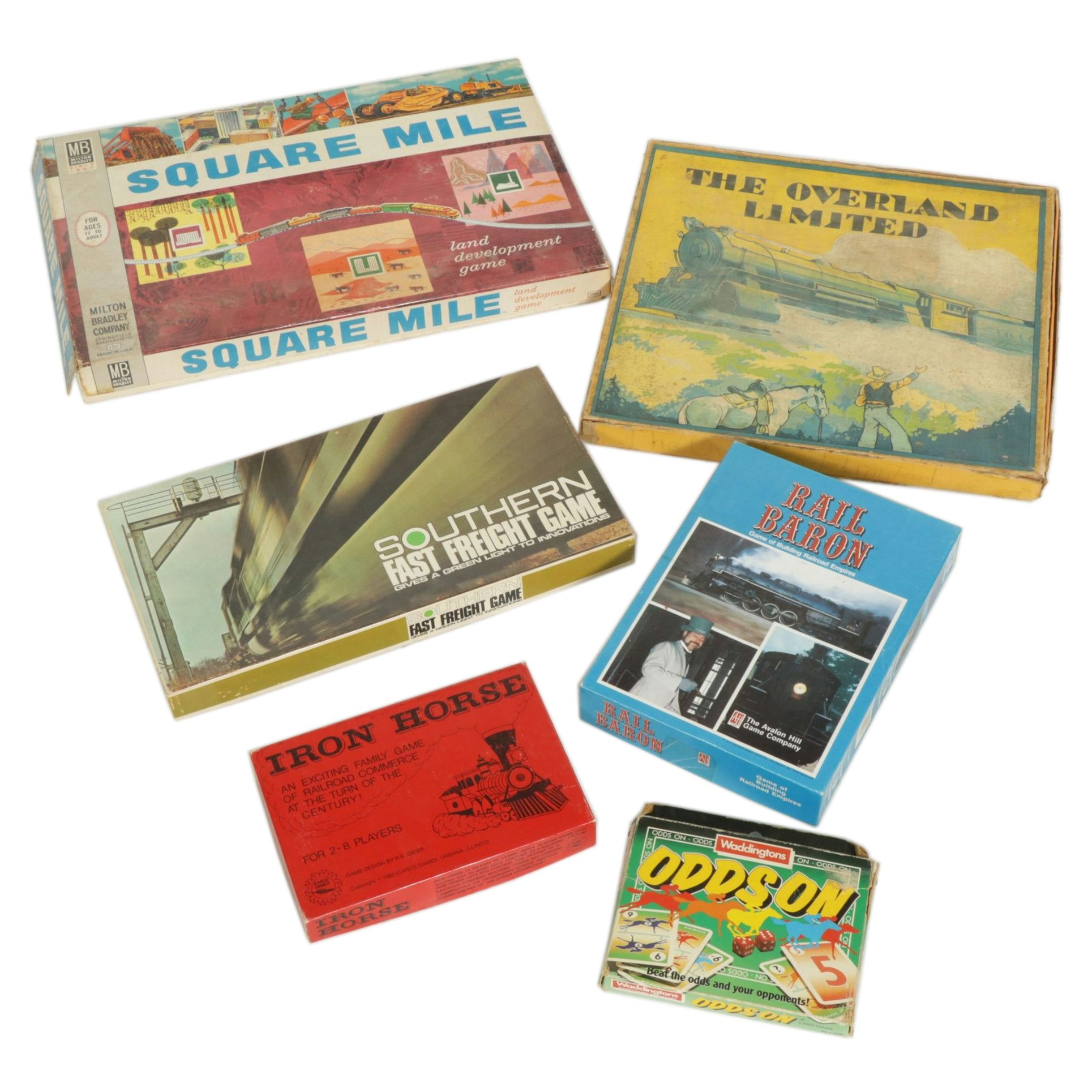 Trains, Transportation and Horse Racing Game Collection Includes "Odds On"