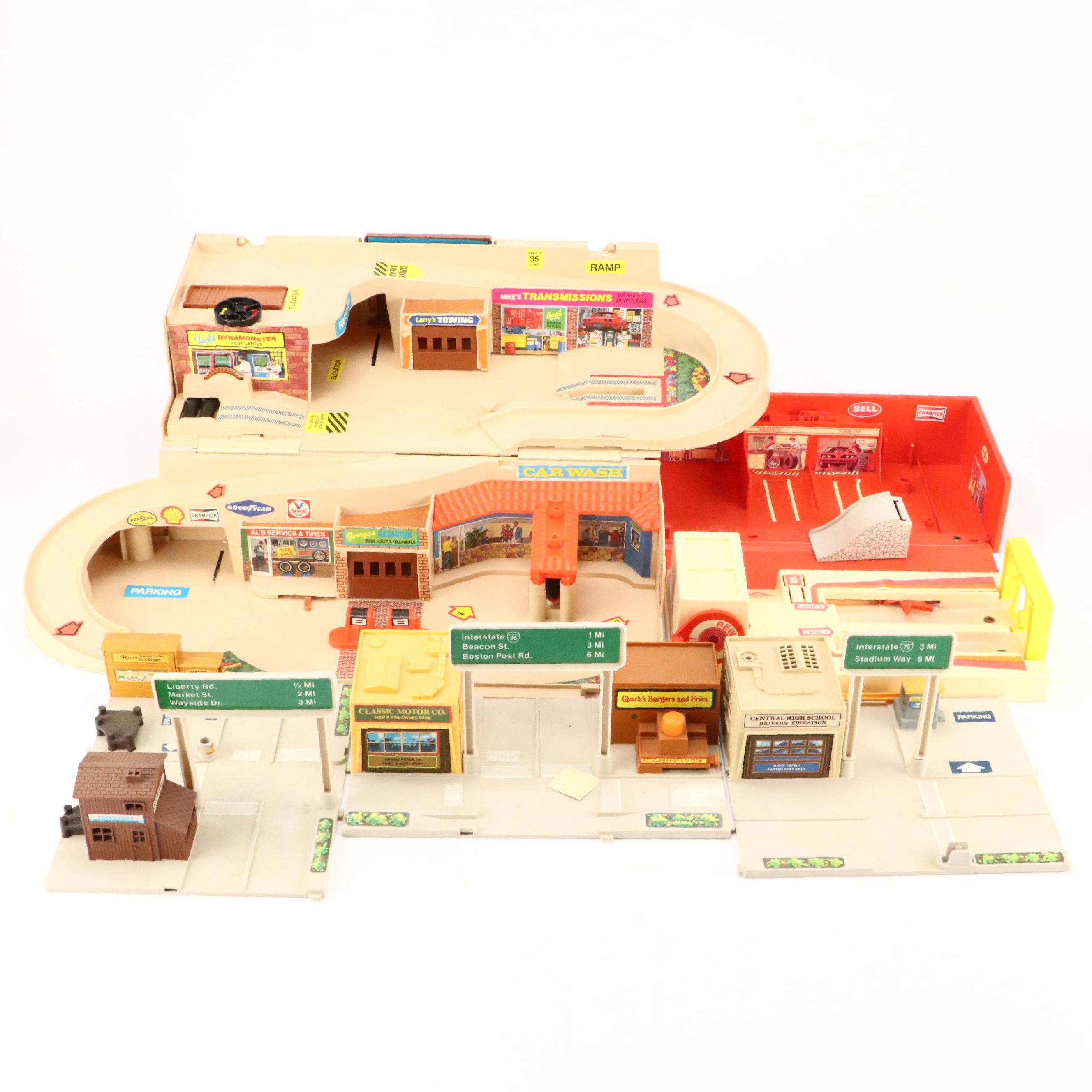 Hot Wheels "Service Center" and More Toy Car Sets