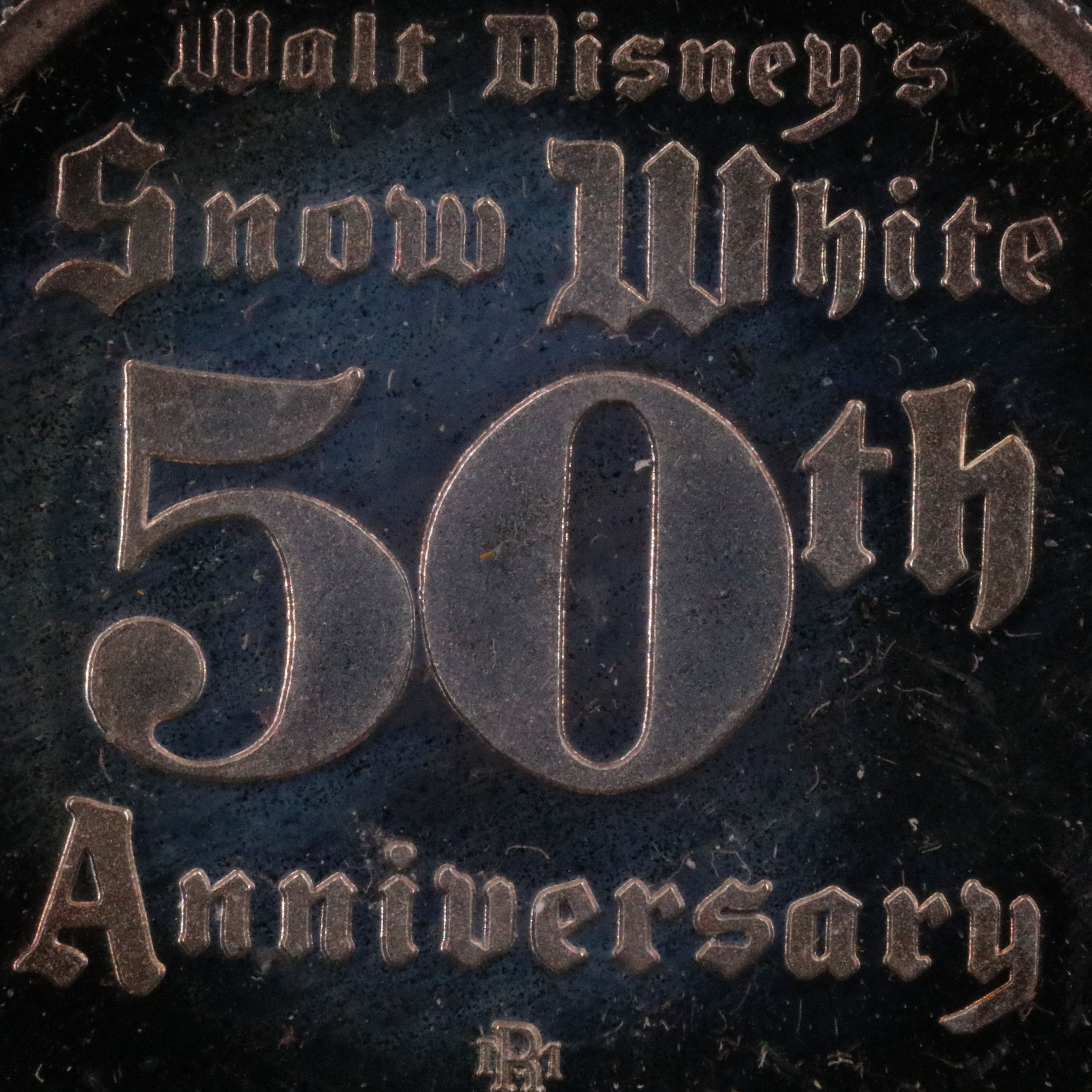Disney Snow White 50th Anniversary Commemorative 1-Oz. Silver Round