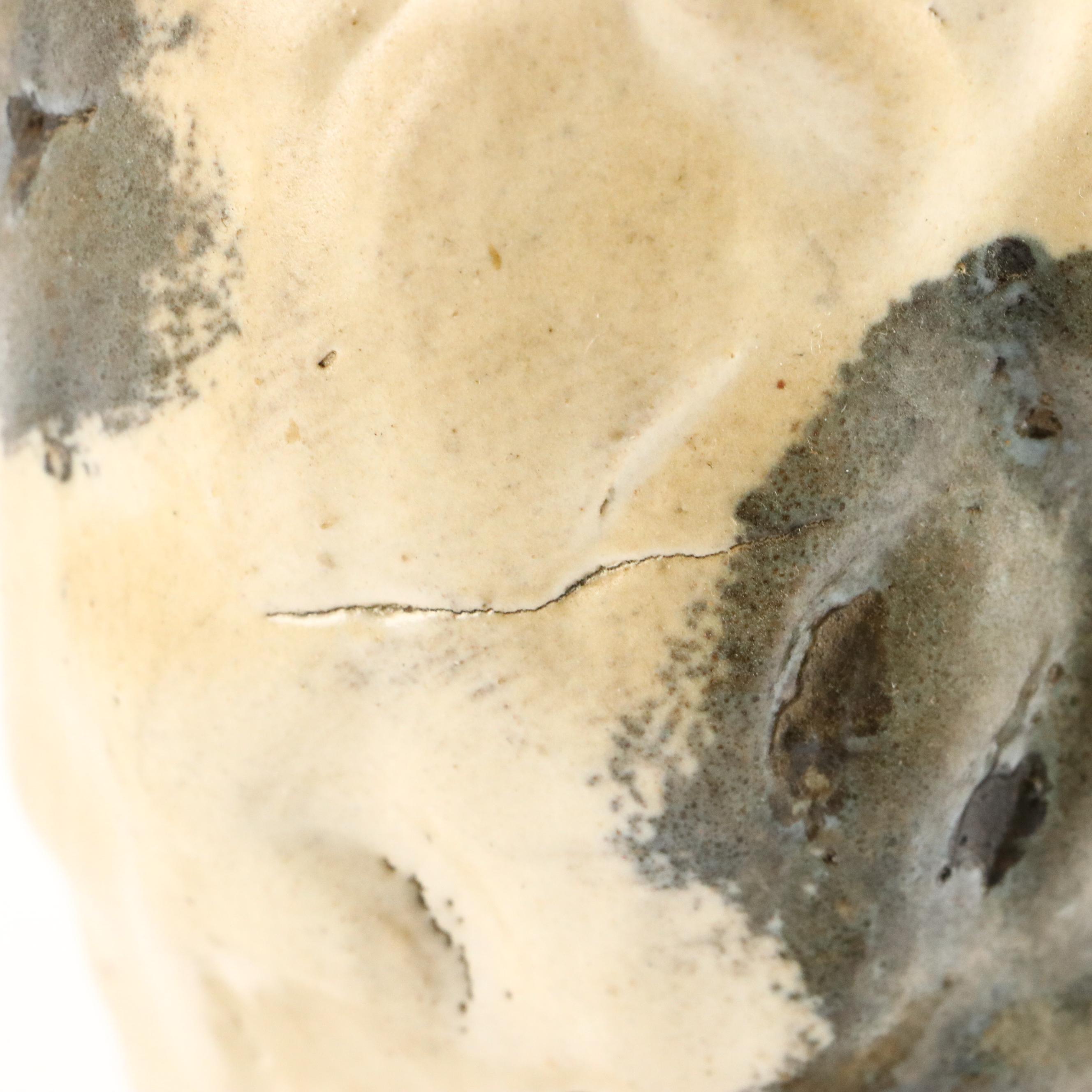 Staffordshire Style Chalkware Spaniels, 20th Century