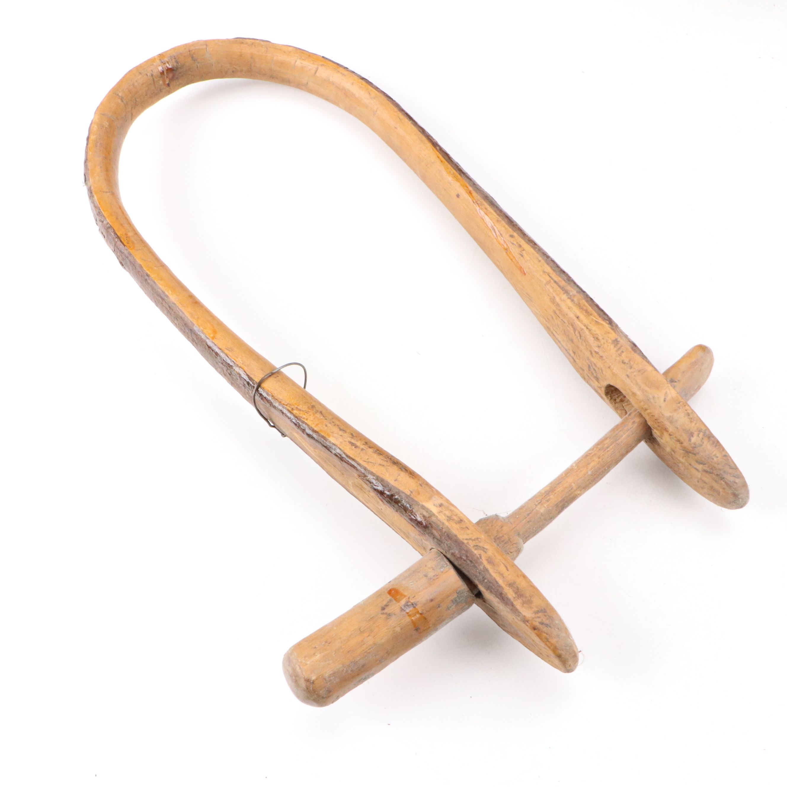 Rustic Wood Barrel Bucket, Yoke and Board