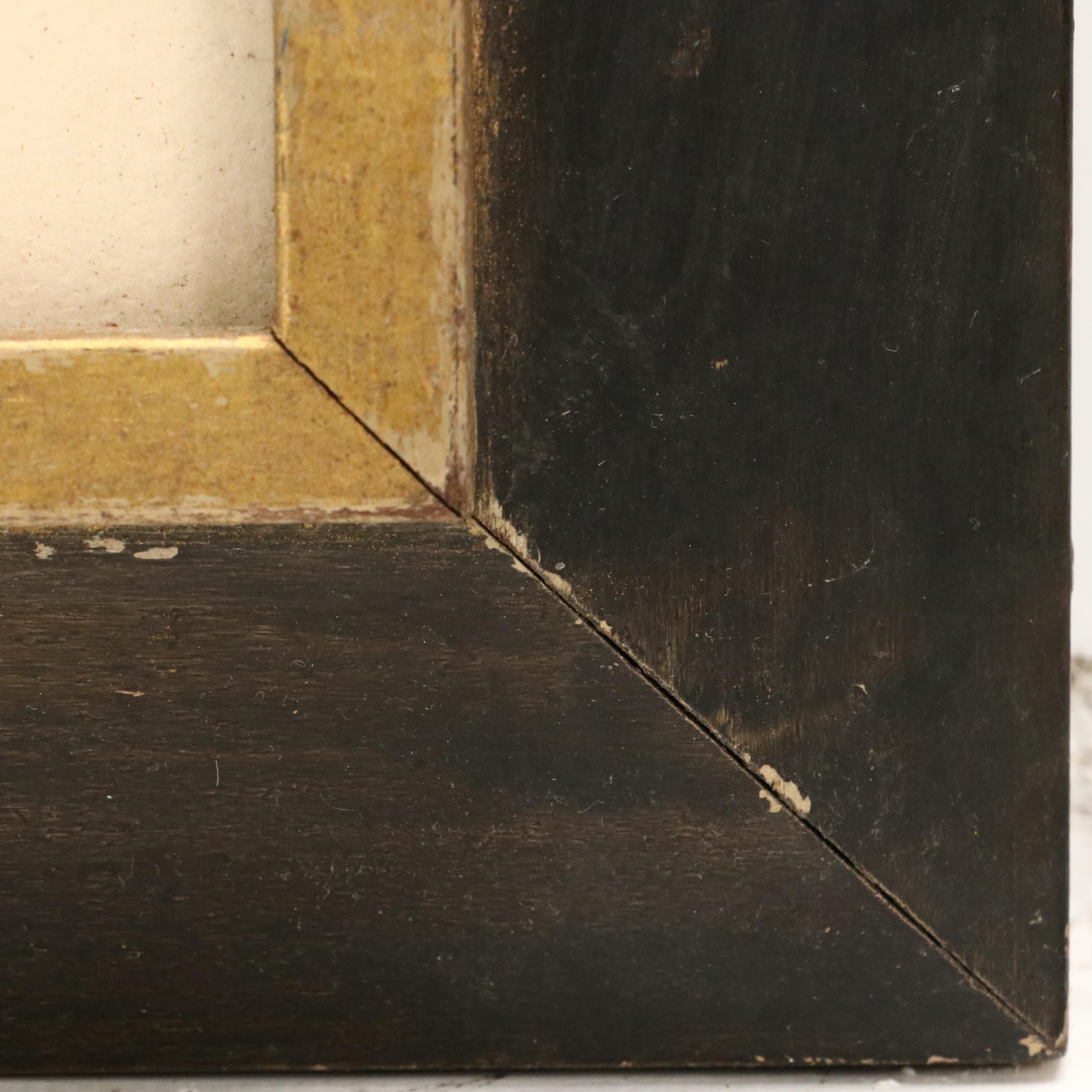 Mary K. Hagen Cubist Gouache Painting "Doña Rosa's Pottery"