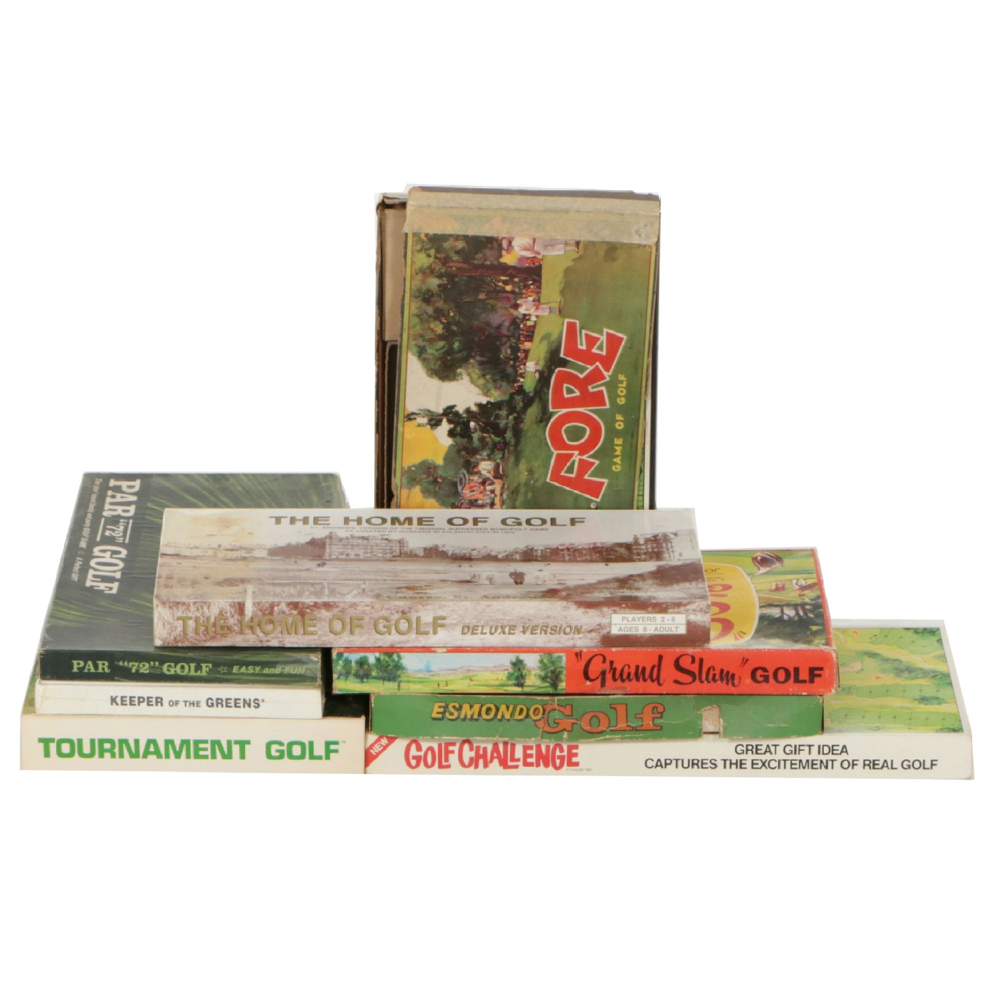"Keeper of the Greens" & Other Golf Themed Board Games