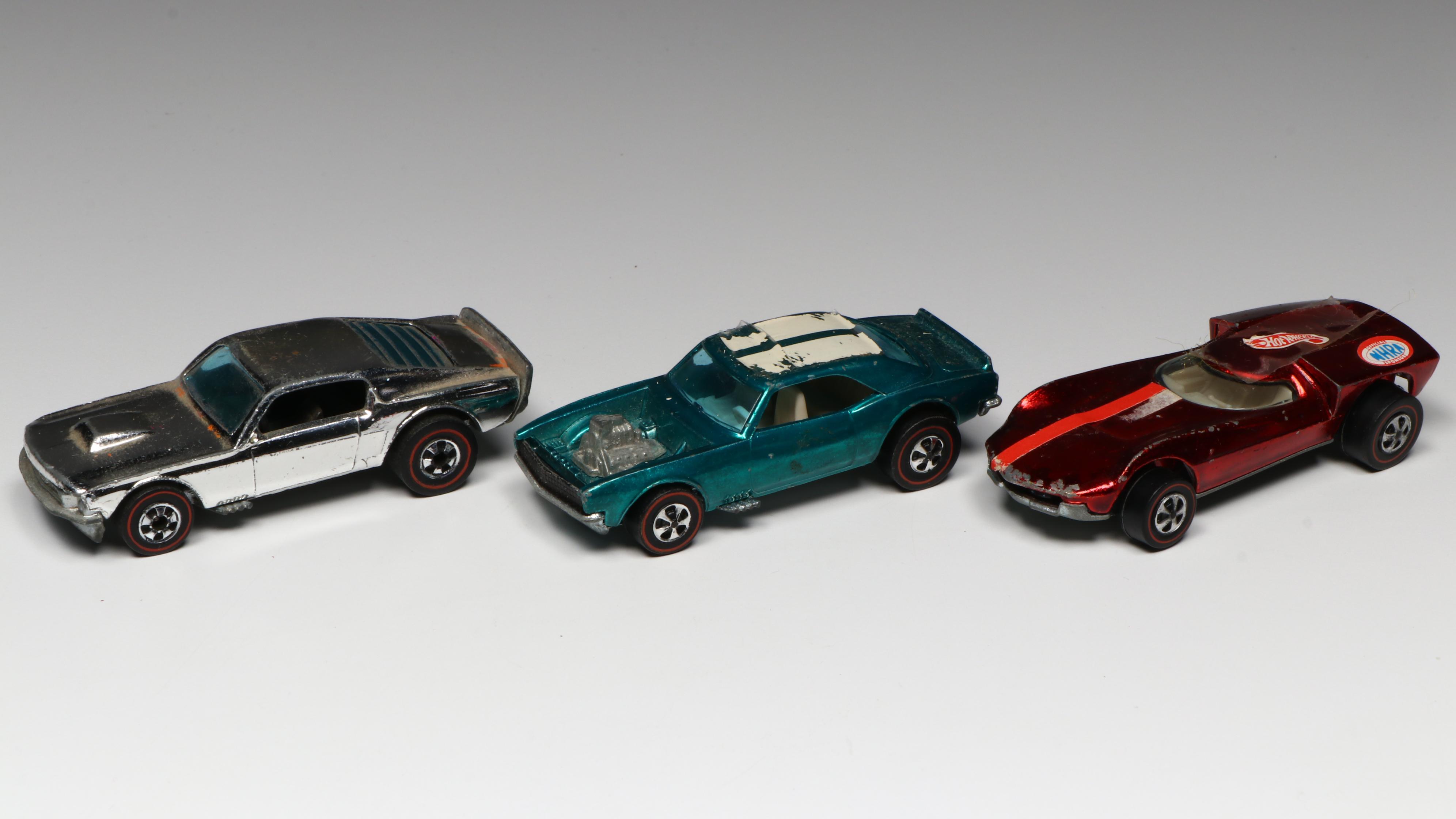 Hot Wheels "Red Baron," "Ford J-Car" and More Redline Toy Cars, 1967–1974
