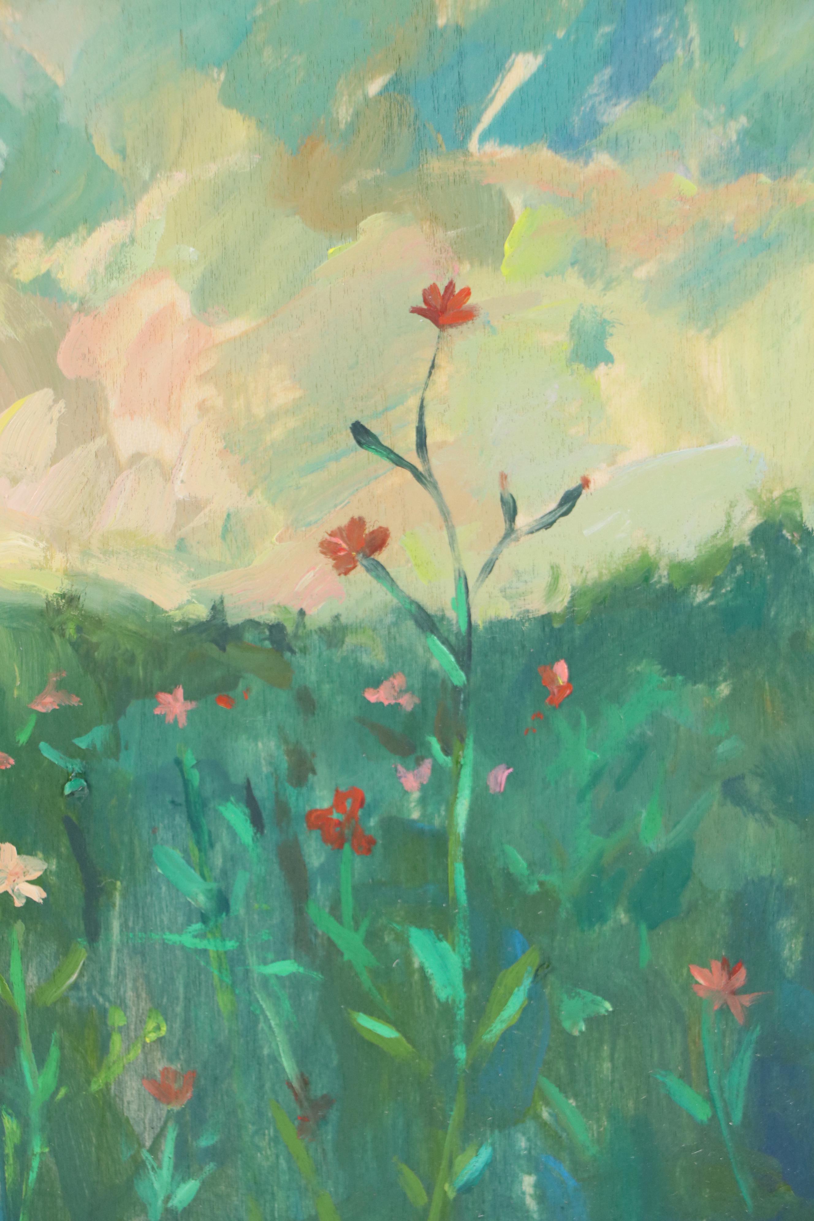 Osmel Almora Miró Figural Surrealist Oil Painting, 2025