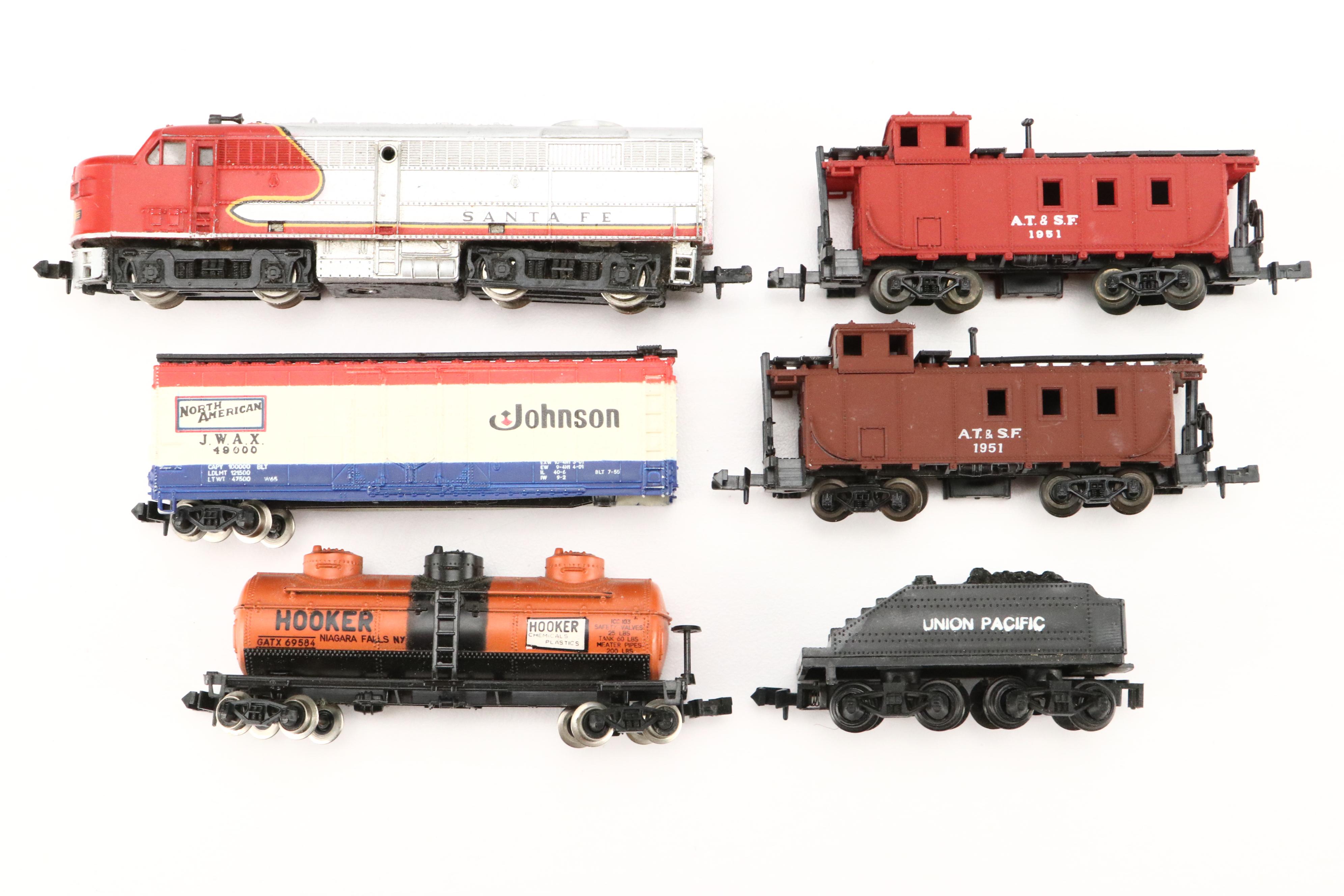 Minitrix, Atlas and Model Power N Scale Trains and Telephone Poles