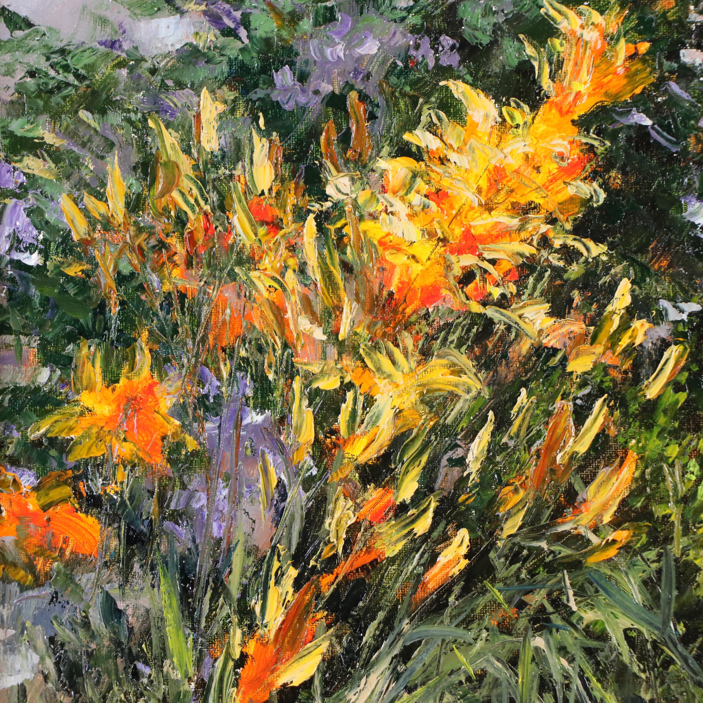 Garncarek Aleksander Floral Oil Painting "Kwiaty," 2025