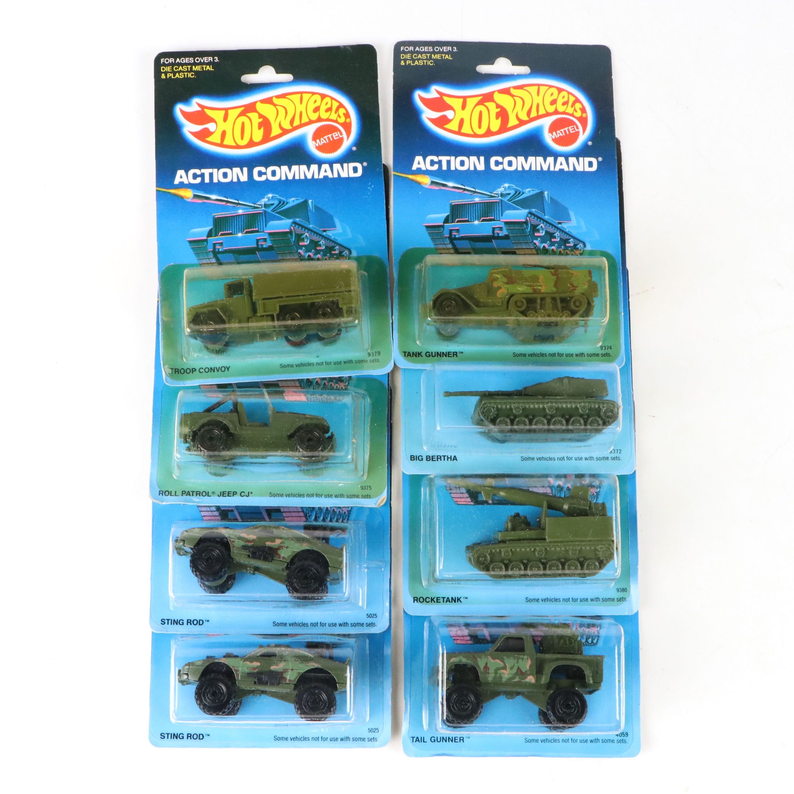Mattel Hot Wheels "Action Command" Set Including "Big Bertha" and "Sting Rod"