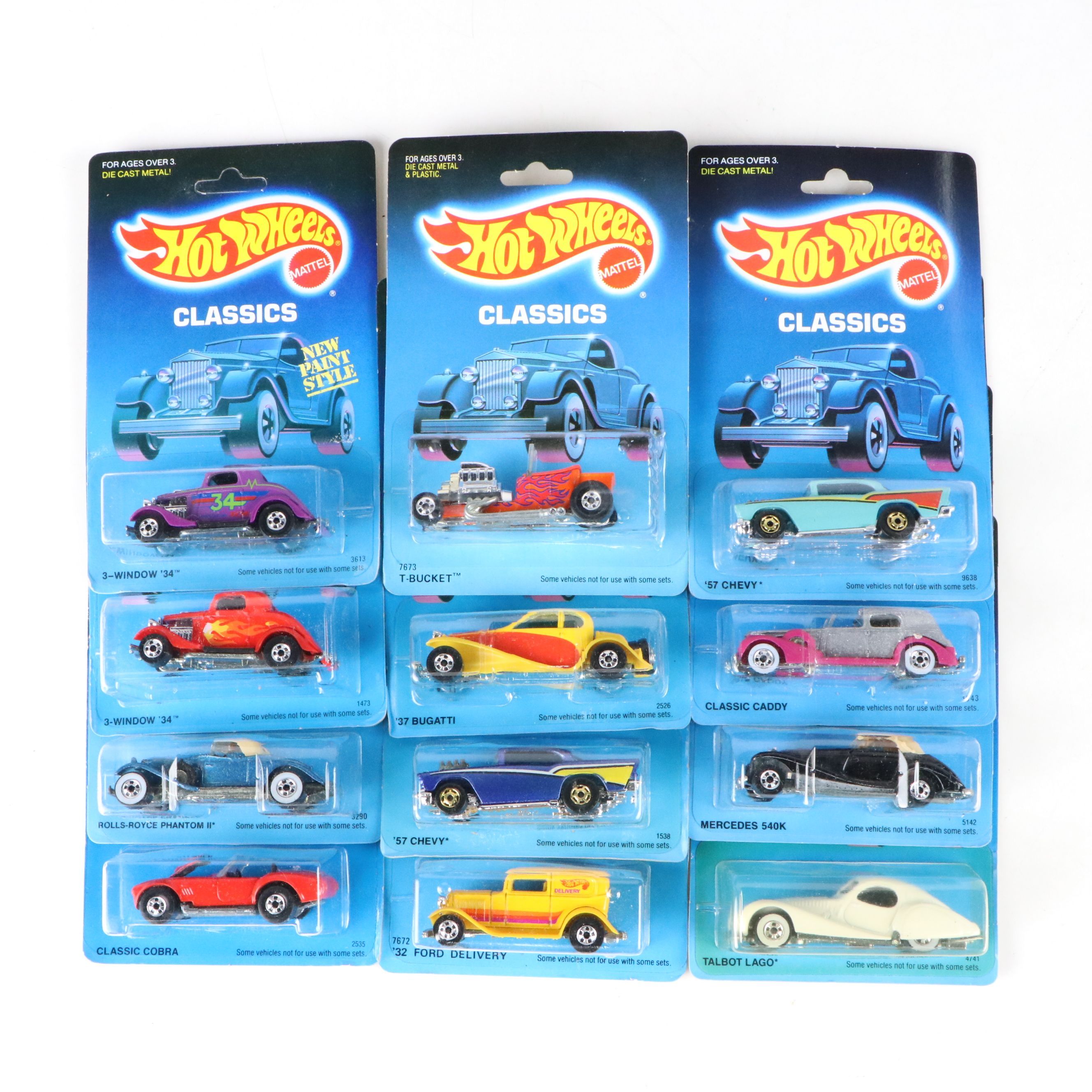 Hot Wheels Classics Rolls-Royce Phantom II, '57 Chevy, and More Toy Cars