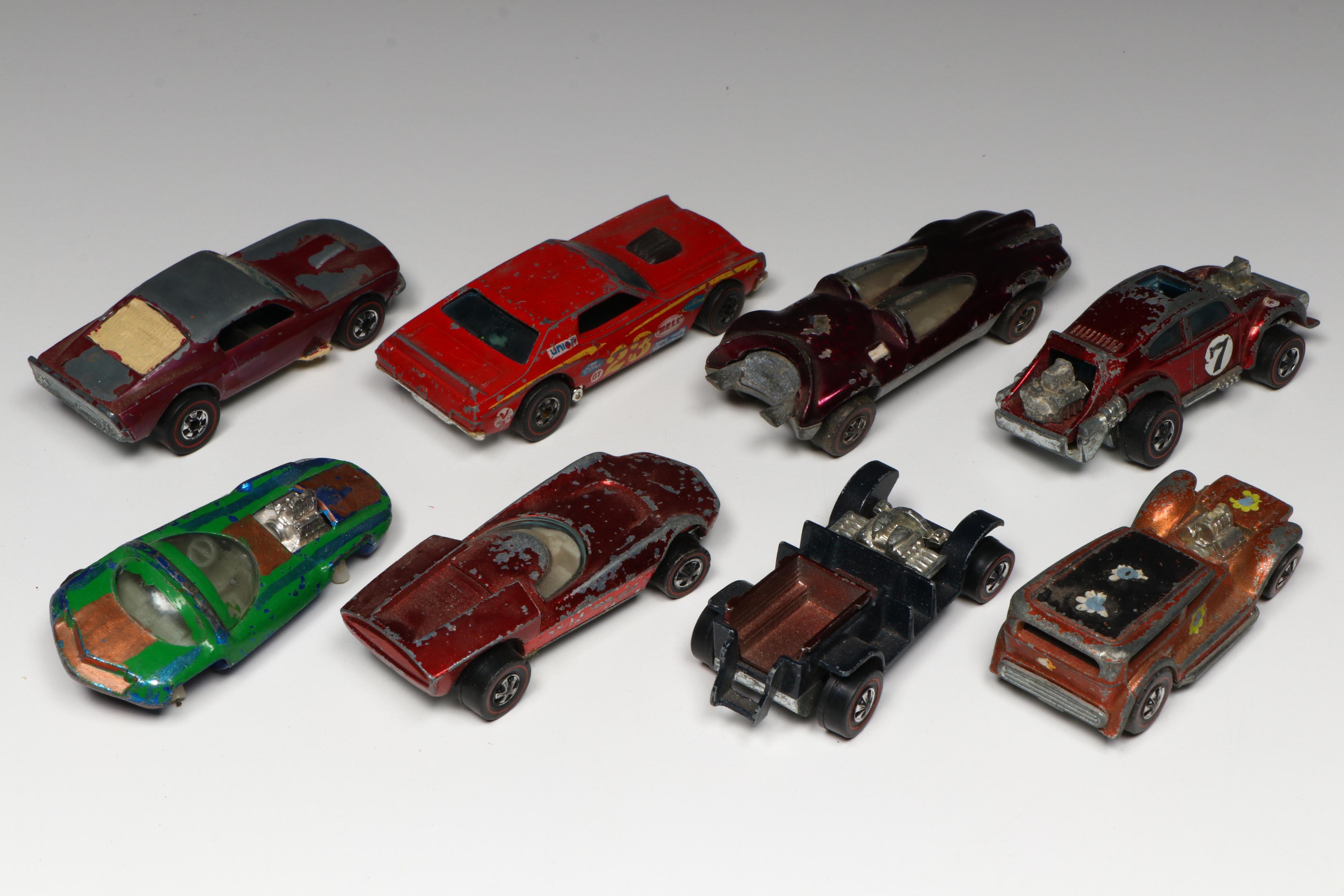 Hot Wheels "Baja Bruiser" with Other Redlines and More Toy Cars